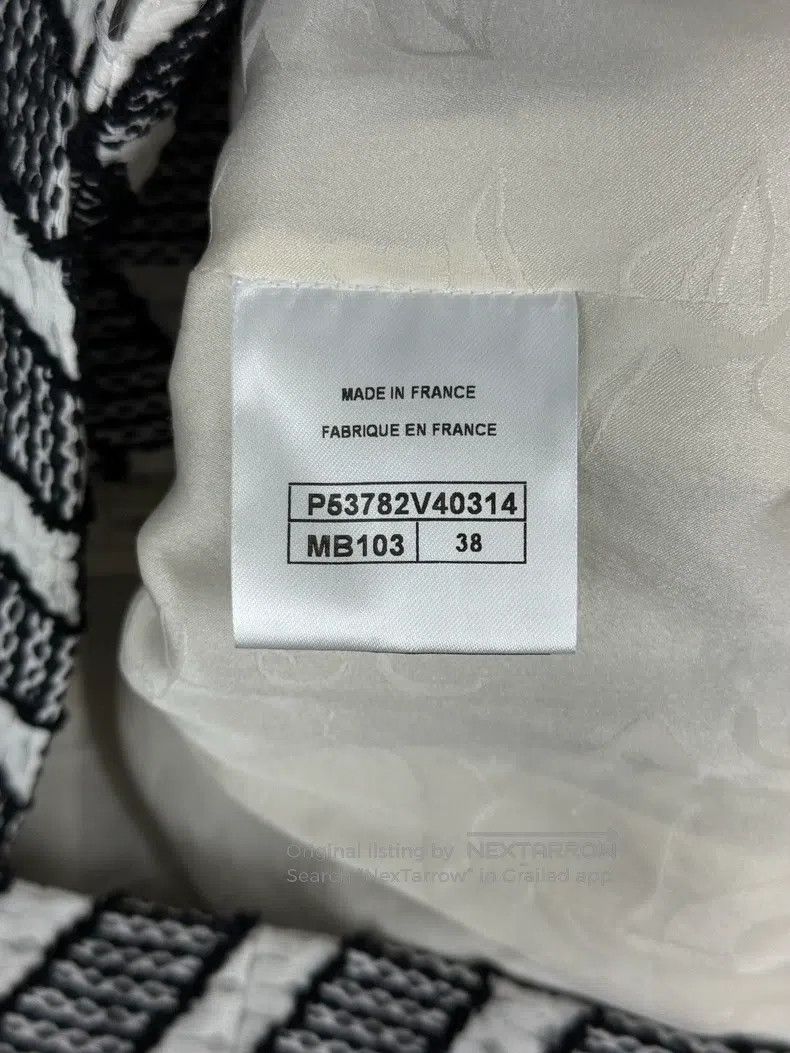 Chanel Chanel Black and white geometric printed jacket Size XS / US 0-2 / IT 36-38 - 5 Thumbnail