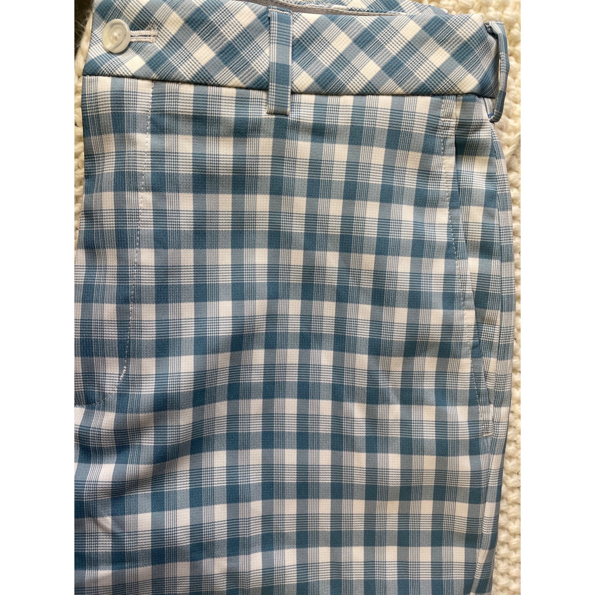 Other Walter Hagen Men's Baby Blue Golf Shorts Size 32 L 20.5" SKU Size US 32 / EU 48 - 7 Thumbnail