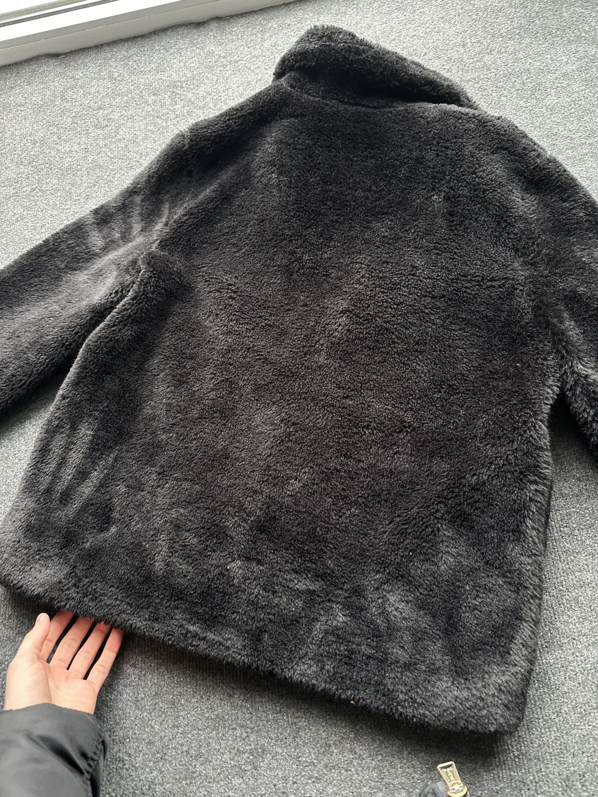 Other WMN LUXURY 🚨 FAUX FUR BLACK JACKEY Y2K OPIUM LONG SLEEVE Size M / US 6-8 / IT 42-44 - 10 Thumbnail