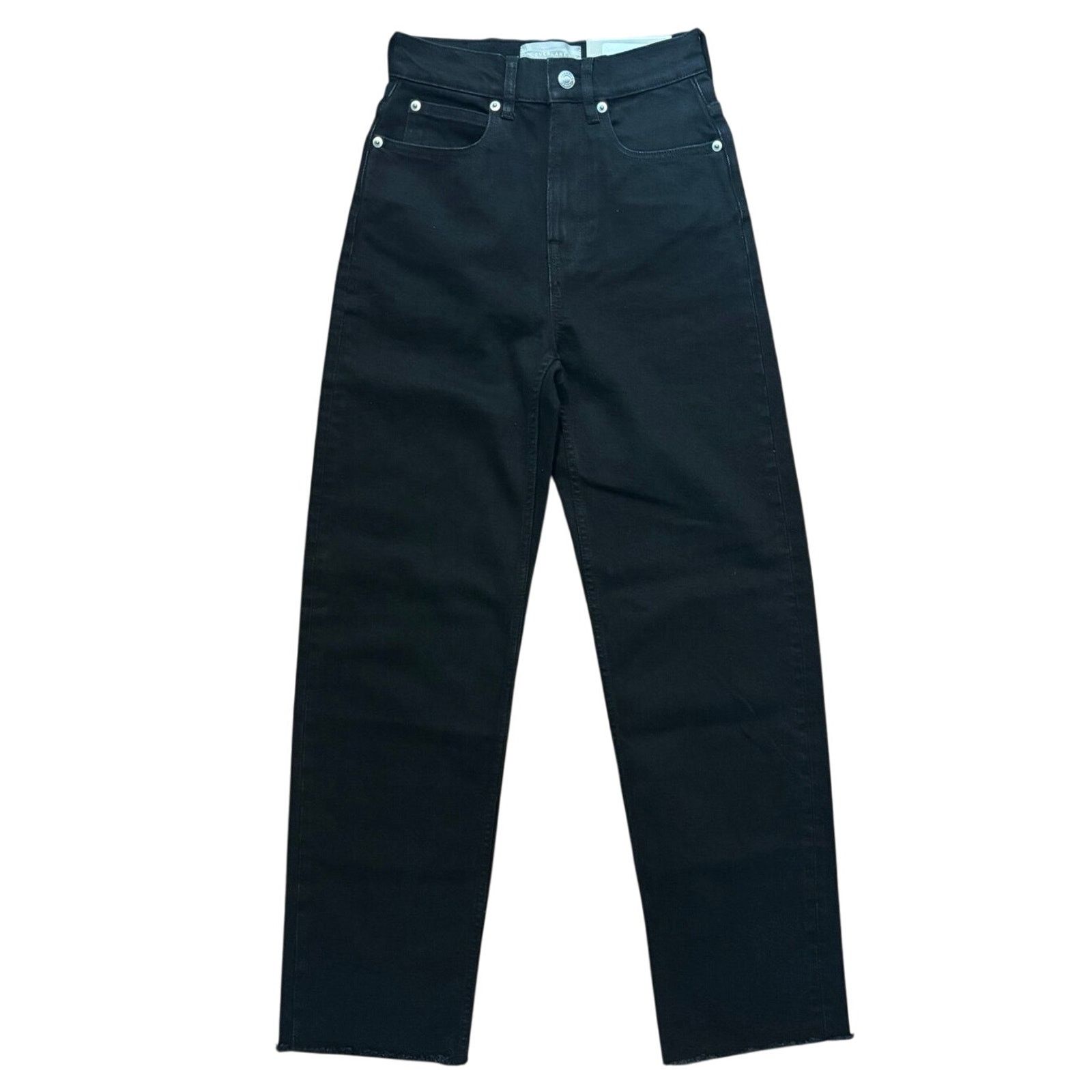 Everlane NWT Everlane The Way-High Jean In Coal Black Size 23 Long Size 23" - 4 Thumbnail