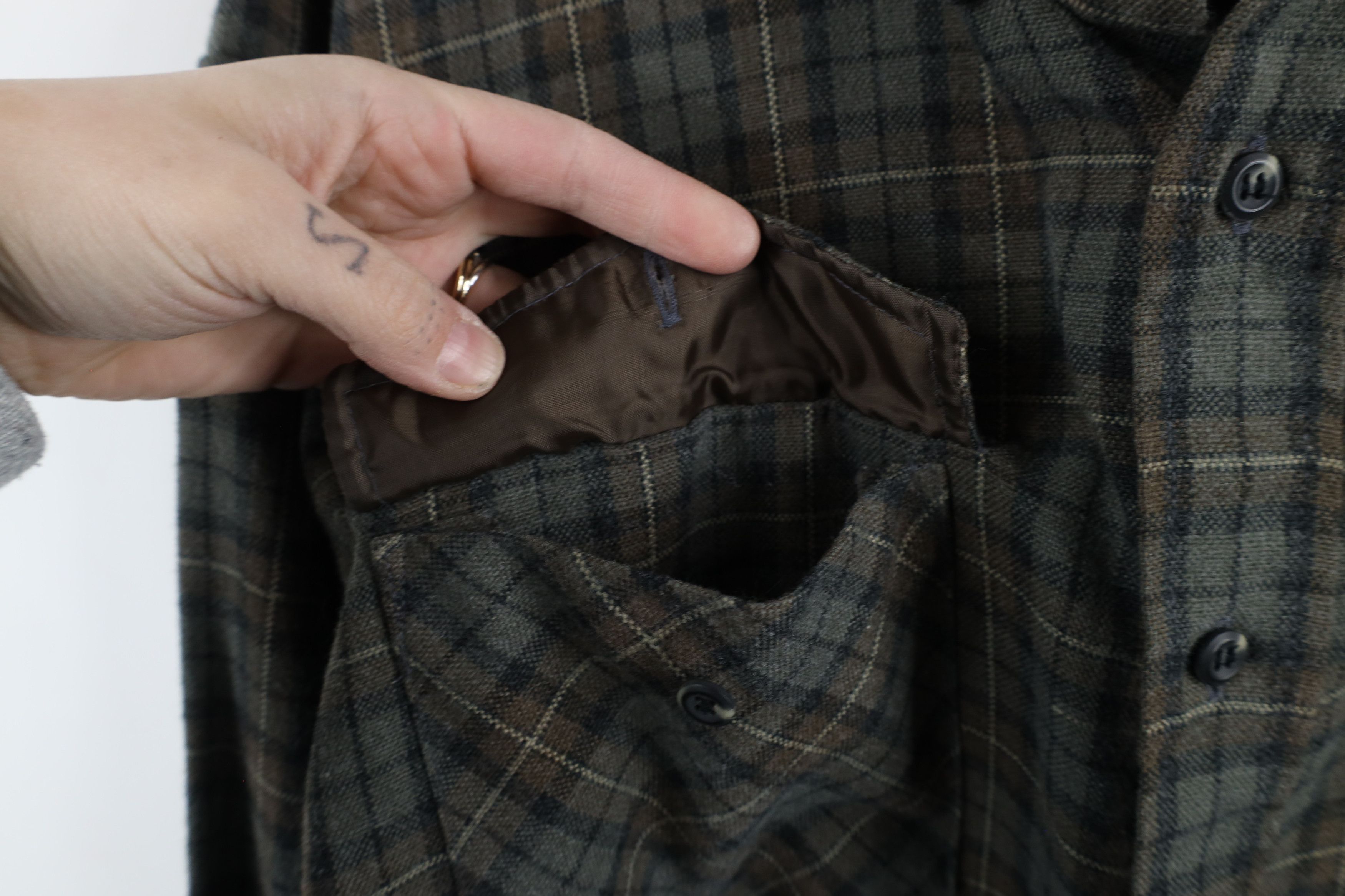 Vintage Vintage 70s 80s Streetwear Pocket Collared Button Shirt Size US XL / EU 56 / 4 - 5 Thumbnail