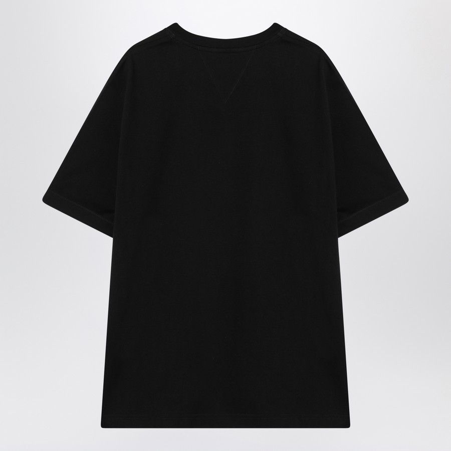 Bottega Veneta o1d2blof0825 Cotton T-Shirt in Black Size US L / EU 52-54 / 3 - 2 Thumbnail