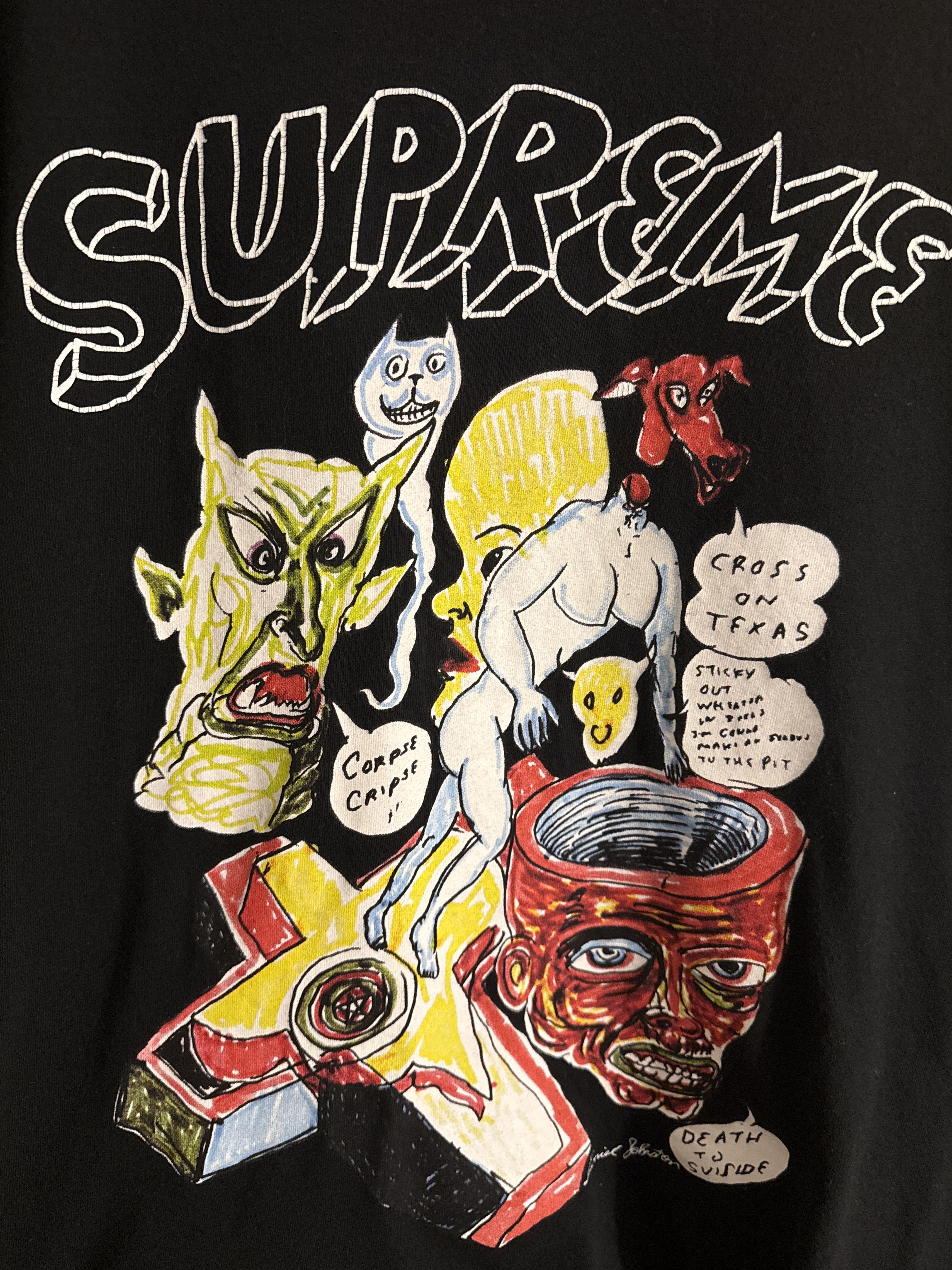 Supreme Supreme x Daniel Johnston Tee Size US M / EU 48-50 / 2 - 3 Thumbnail