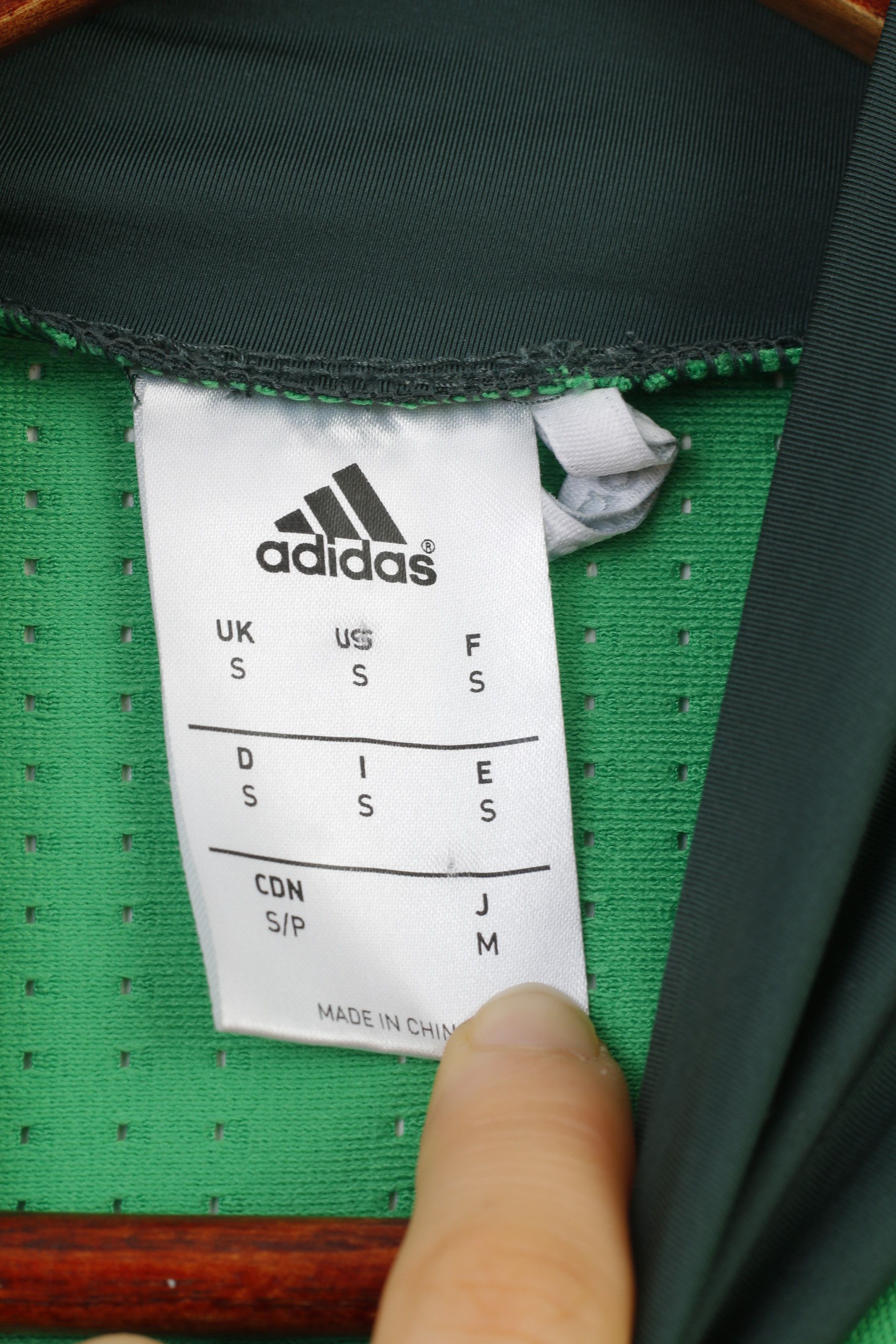 Adidas Adidas Men S Shirt Football Club Green Euro 2006 3386 Size US S / EU 44-46 / 1 - 3 Thumbnail