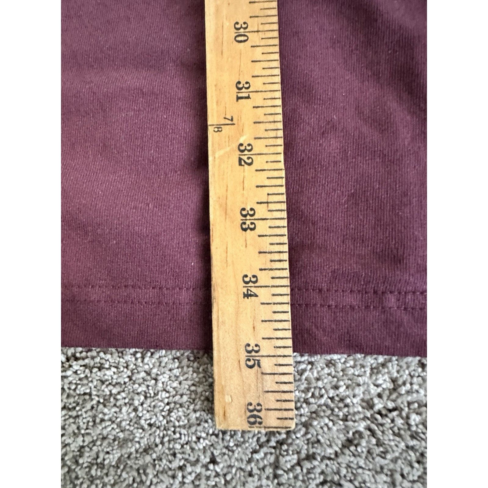 Carhartt NEW CARHARTT LONG-SLEEVED TSHIRT LOOSE FIT maroon XXL Size US XXL / EU 58 / 5 - 6 Thumbnail