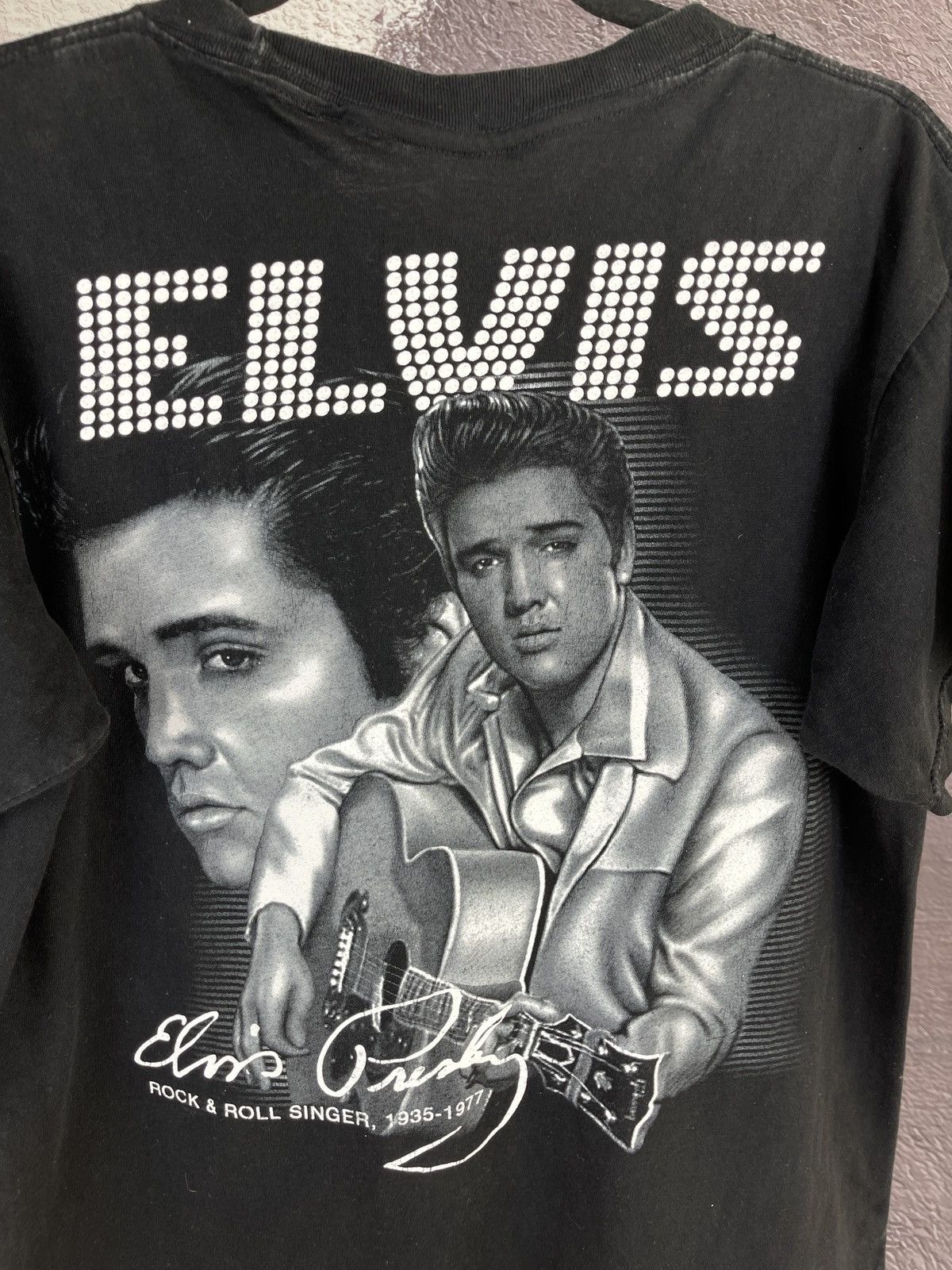 Band Tees Vintage Elvis Presley double side tee shirt Size US M / EU 48-50 / 2 - 6 Thumbnail