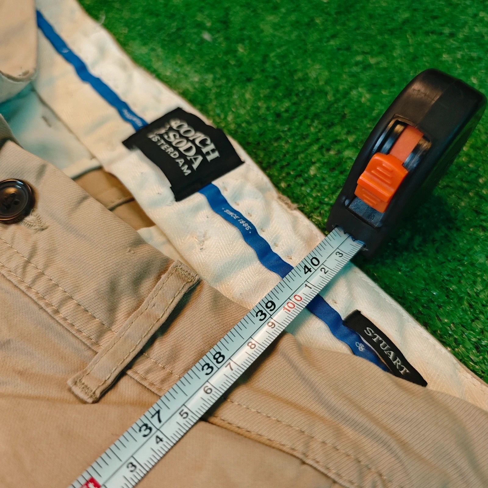 Scotch & Soda Scotch & Soda Pants Mens 30x30 Chino slim straight regular Size US 30 / EU 46 - 11 Thumbnail