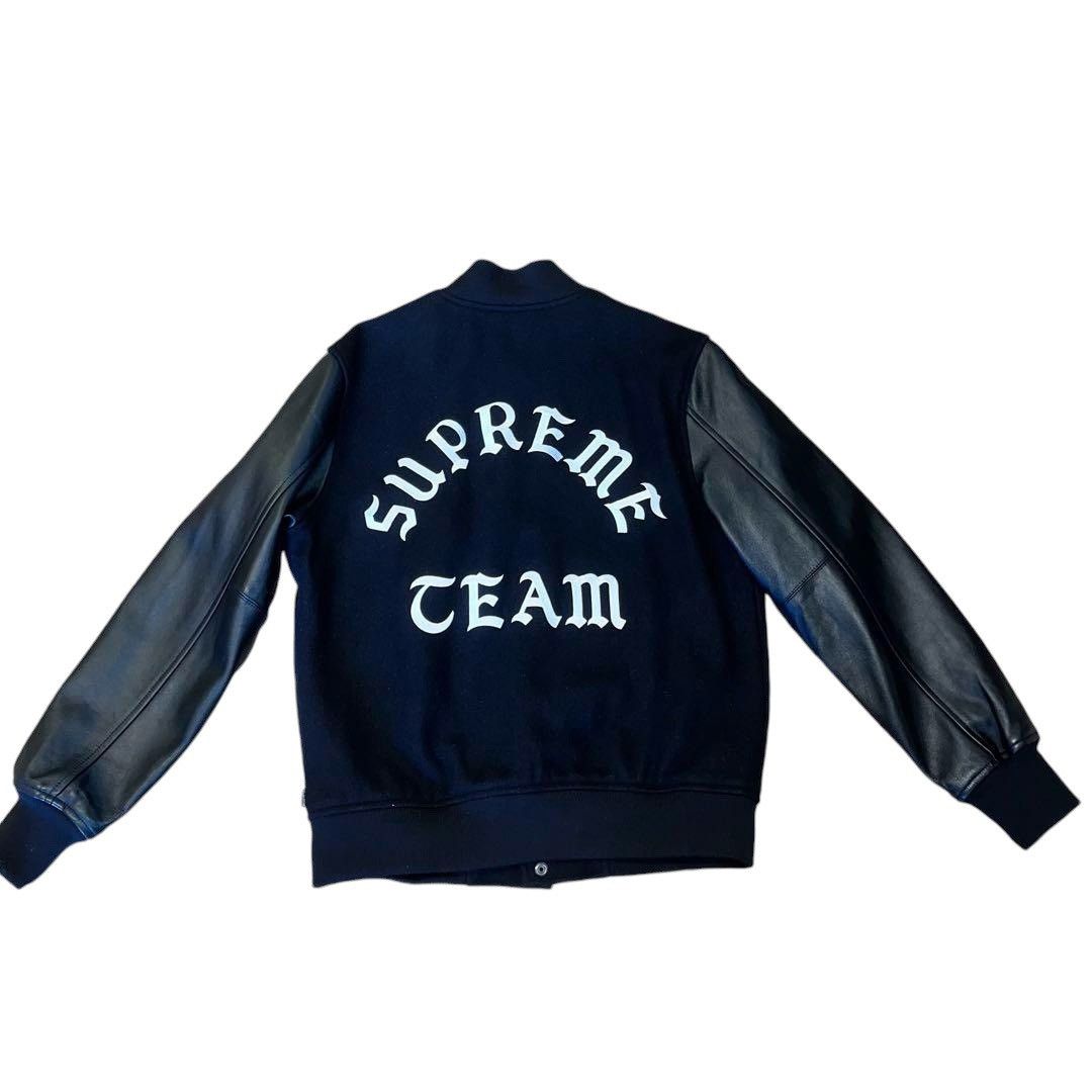 ジャケット・アウター Supreme 15AW Wool Varsity Crew Jacket M Supreme Wool Varsity Crew Jacket (FW15)