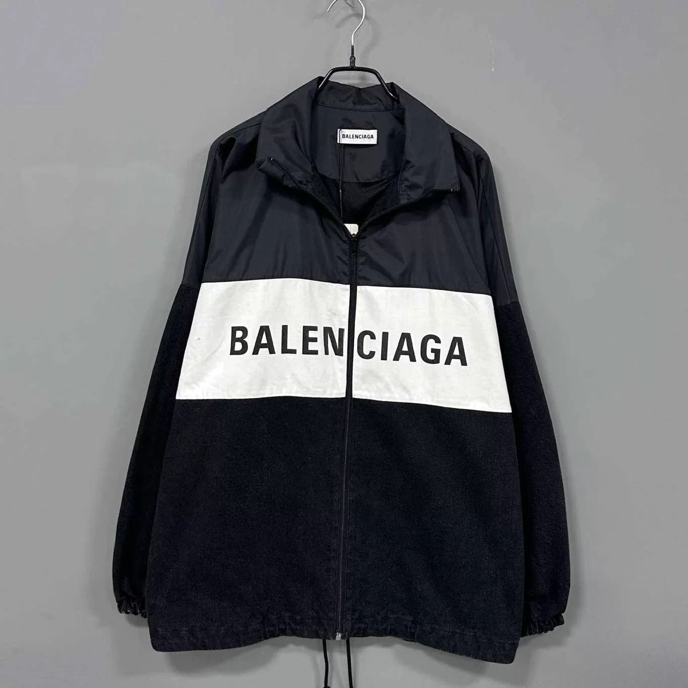 Balenciaga Balenciaga Classic Logo Denim Zip Jacket Women's 34 Size XXS / US 00 / IT 34 - 2 Thumbnail