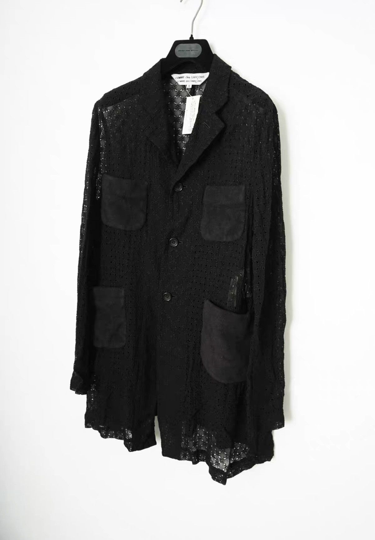 Comme des Garcons Comme des Garçons Rayon Cutwork Embroidered Jacket Size US S / EU 44-46 / 1 - 2 Thumbnail