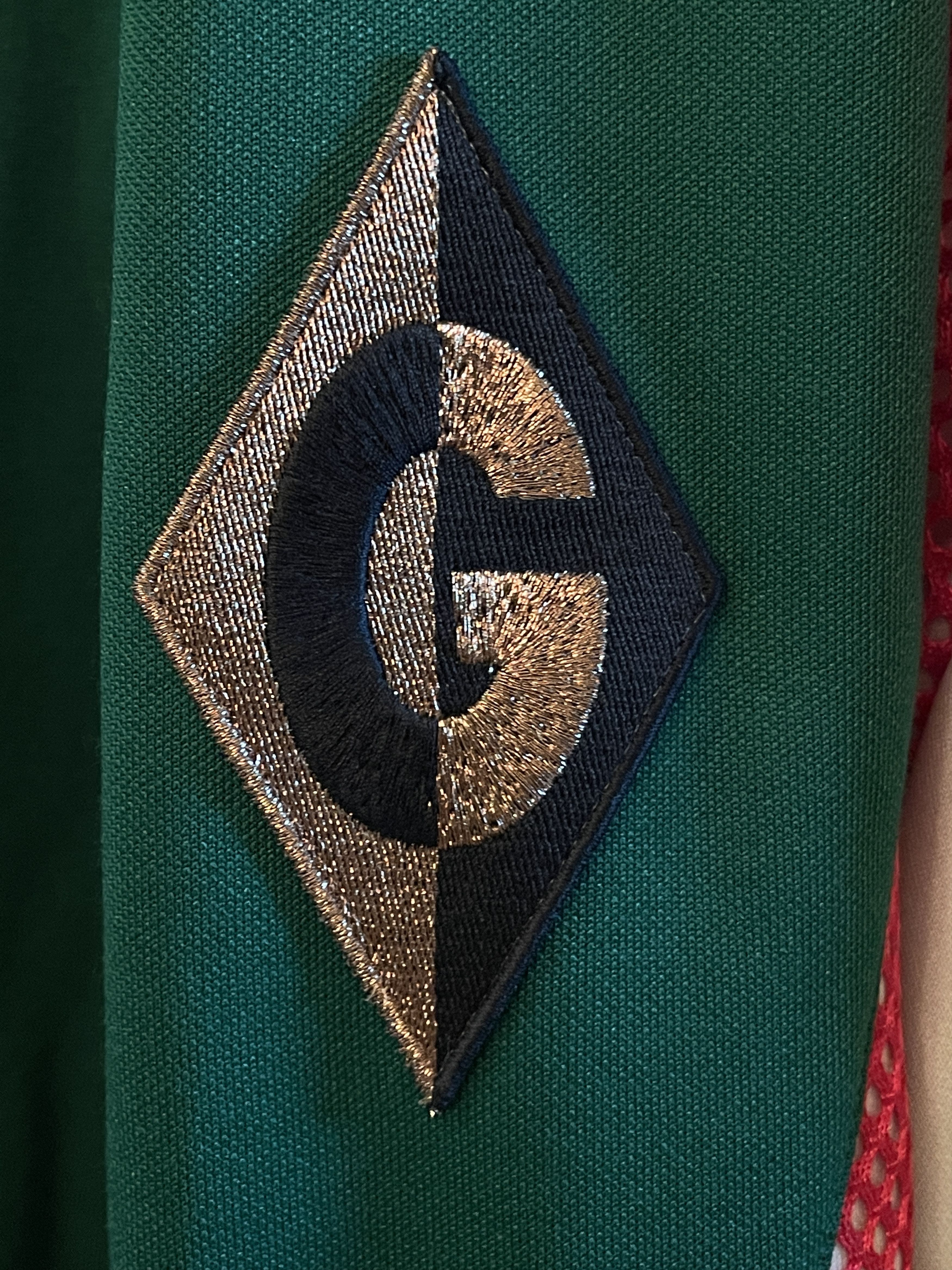 Gucci Gucci Green G Rhombus Patch Zip Jacket Size US S / EU 44-46 / 1 - 6 Thumbnail