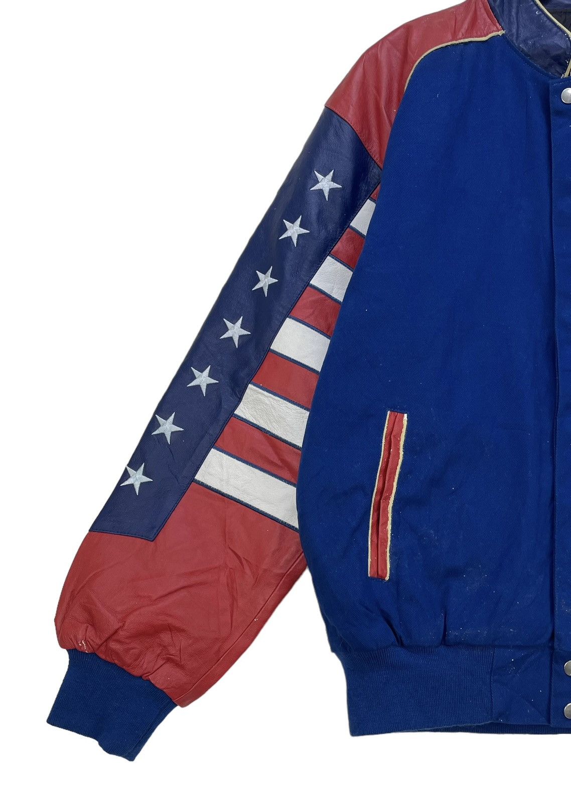 Other 🔥Limited Edition Genuine Leather Indianapolis America Flag Size US M / EU 48-50 / 2 - 4 Thumbnail