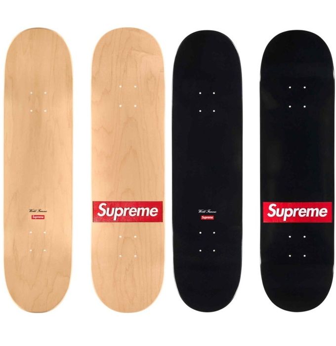 Supreme Supreme x Routed Box Logo Skateboard Deck Set SS24 CONFIRMED ...