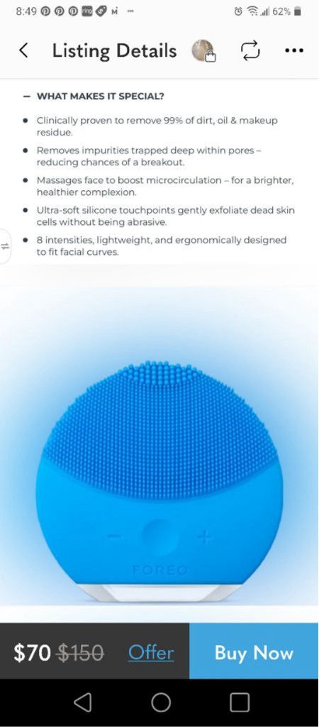 Lunya FOREO LUNA mini 2 NIP Size ONE SIZE - 4 Thumbnail