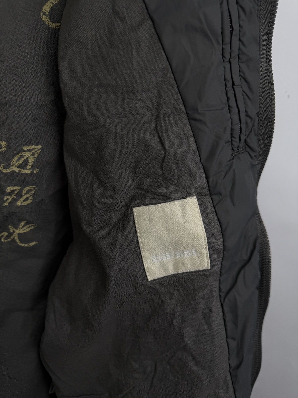 Diesel × Diesel Black Gold × Japanese Brand 🇯🇵 Diesel Japan Style Bomber Jacket Retro Kapital Style Rare Size US XL / EU 56 / 4 - 9 Thumbnail