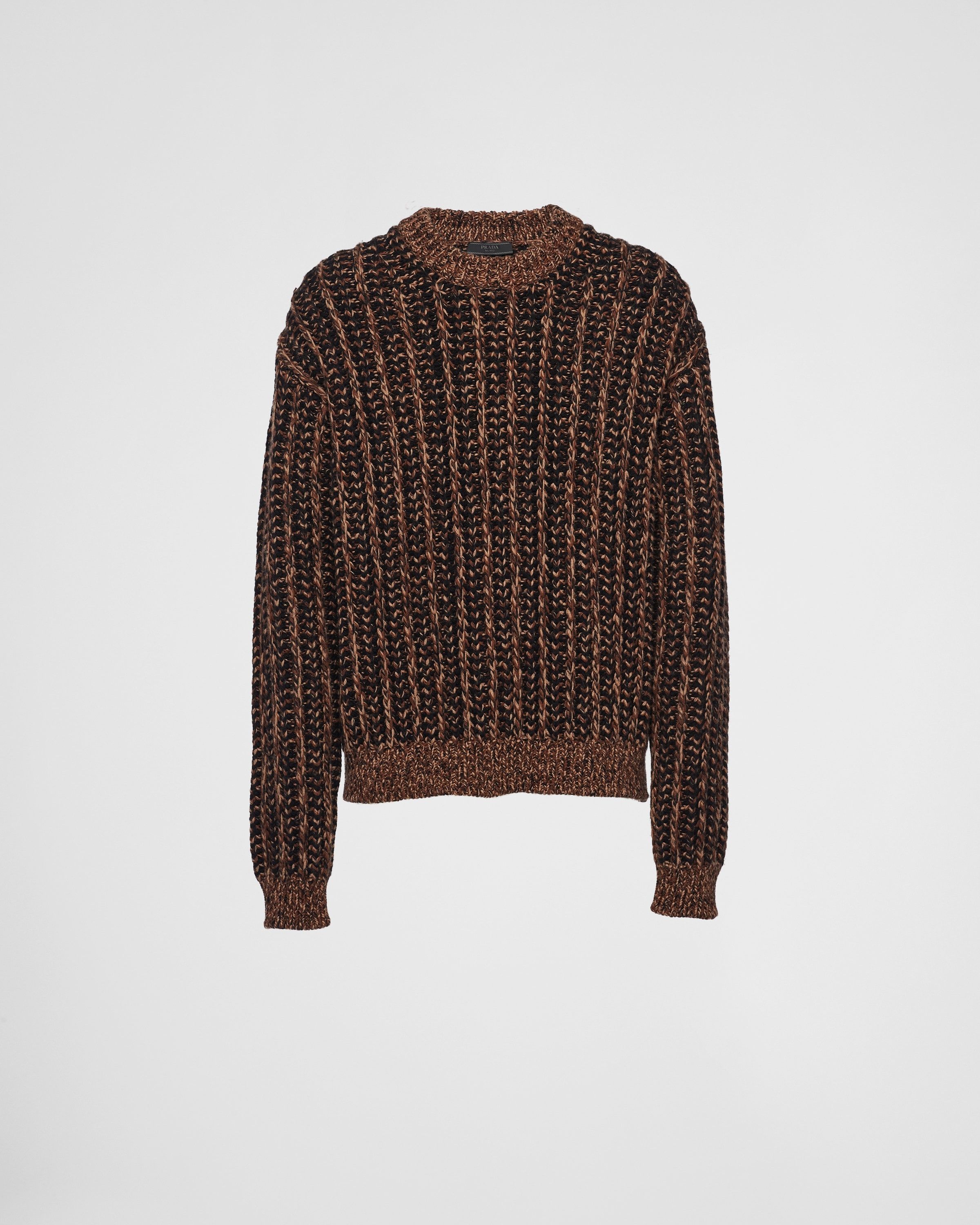 Prada o1bcso1str1025 Wool and Cashmere Crew-Neck Sweater Size US S / EU 44-46 / 1 - 1 Thumbnail