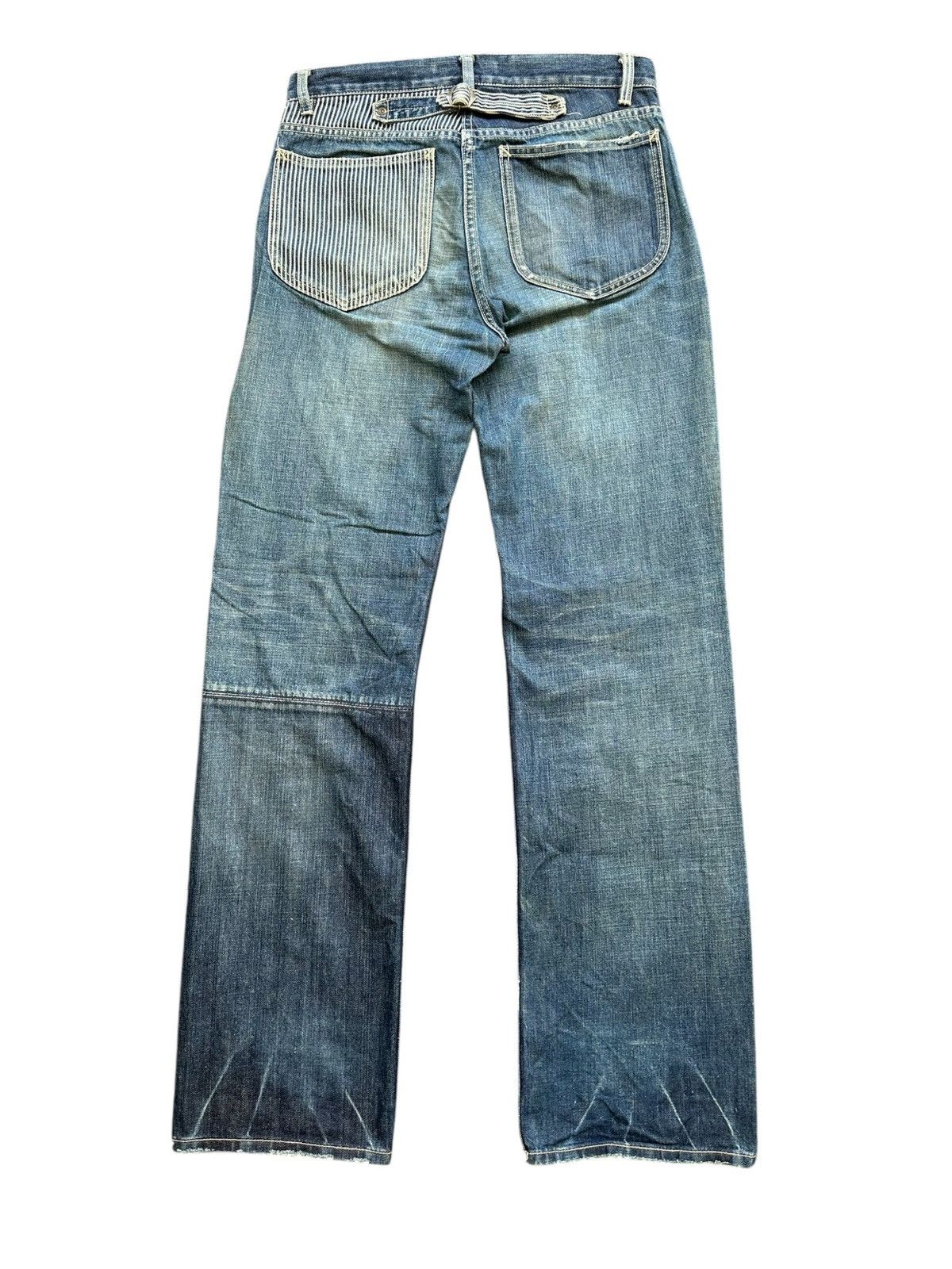Japanese Brand Y2k KELEN Japan patchwork vintage style jeans Size US 30 / EU 46 - 2 Thumbnail