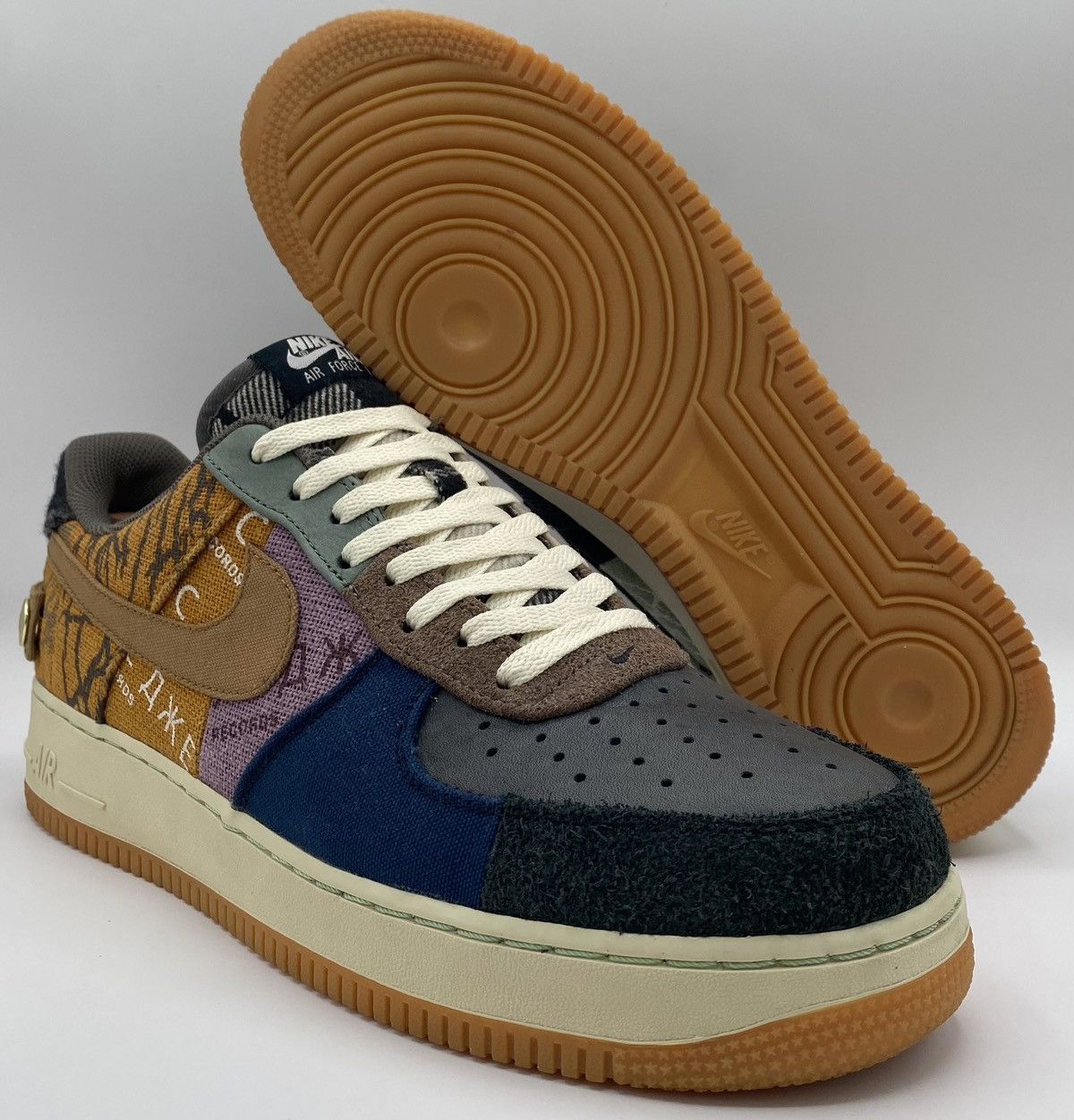 Nike × Travis Scott Nike Air Force 1 Low Travis Scott Cactus Jack Size US 11.5 / EU 44-45 - 2 Thumbnail