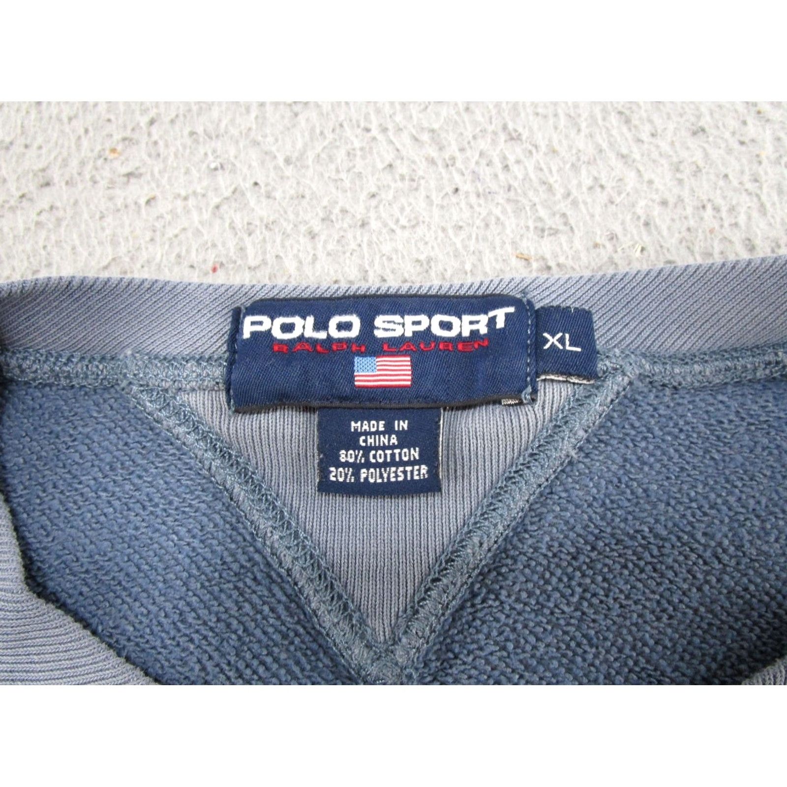 Polo Ralph Lauren Polo Sport Ralph Lauren Men's XL Crewneck Sweatshirt All American RL Polo Sport Size US XL / EU 56 / 4 - 3 Thumbnail
