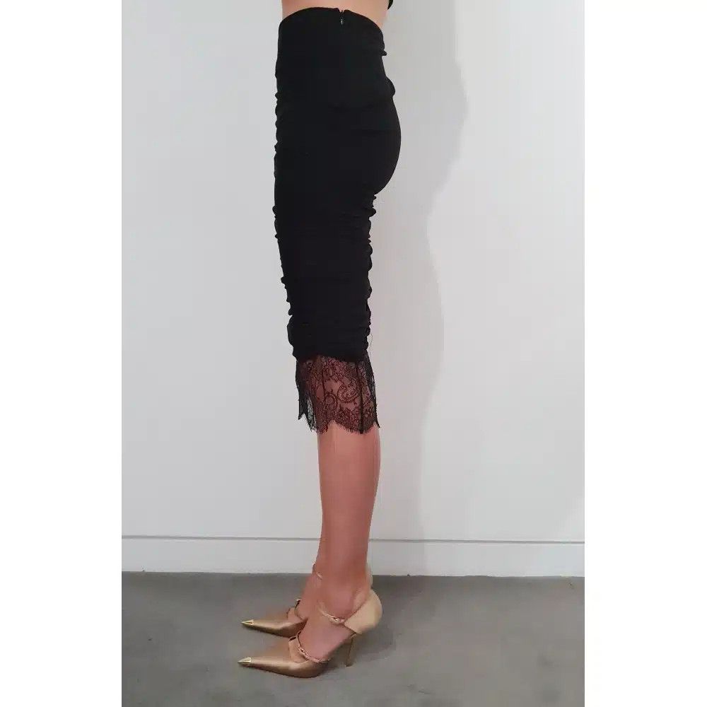 Tom Ford o1sndg0825 GCJ250 Pencil Skirt in Black Size 27" / US 4 / IT 40 - 2 Thumbnail