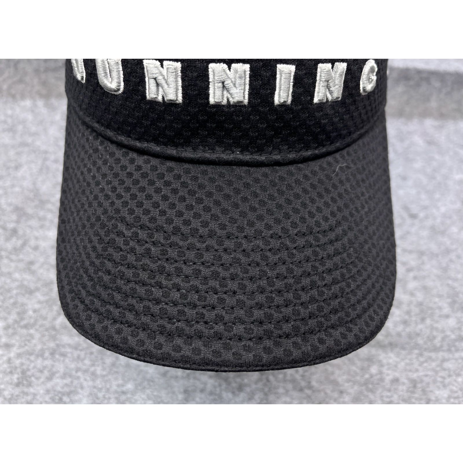 New Era New Era Visor Hat Strap Back One Size Black 100% Polyester Golf Adult Mens Cap Size ONE SIZE - 3 Thumbnail