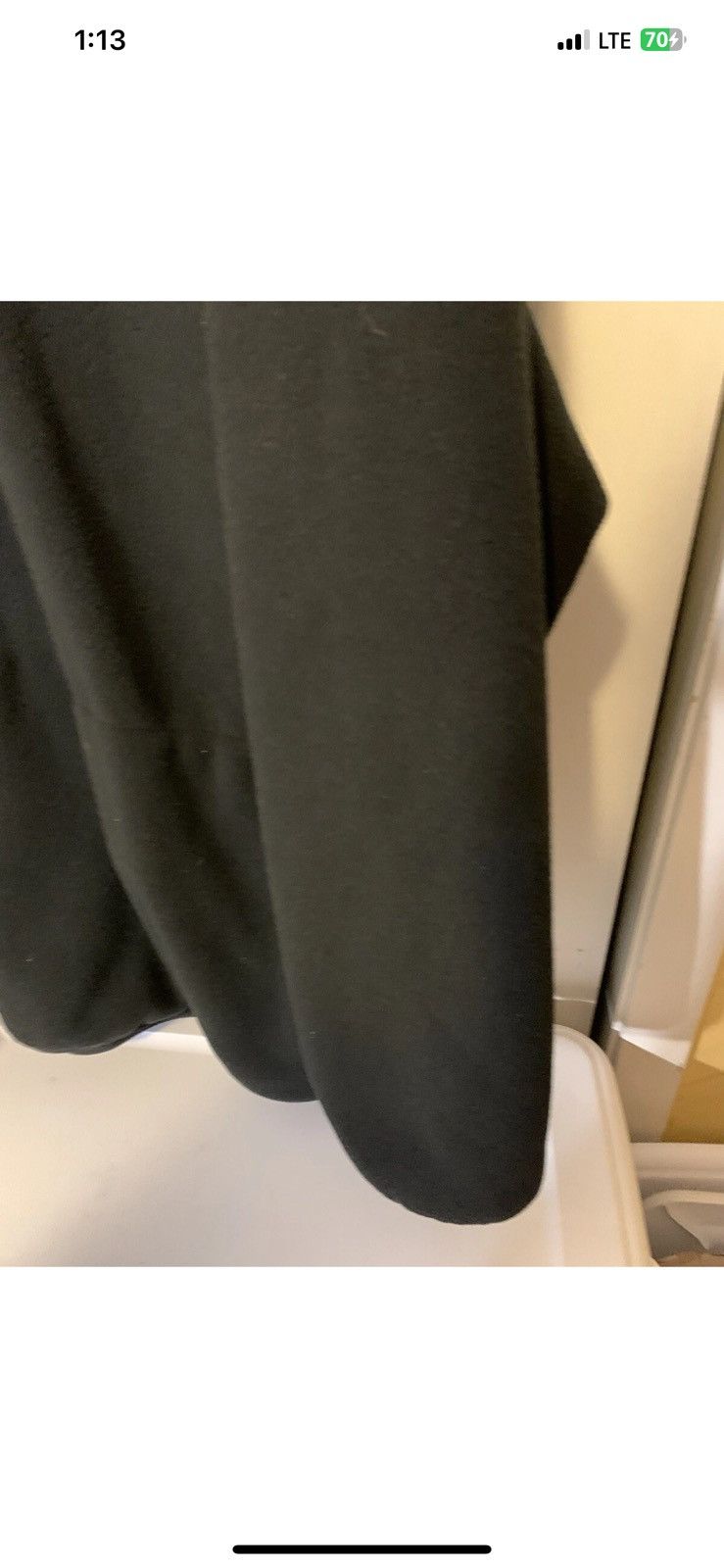 Nautica Nautica Mens Sz 3XL Quarter Zip Fleece Pullover Black Size US XXL / EU 58 / 5 - 4 Thumbnail