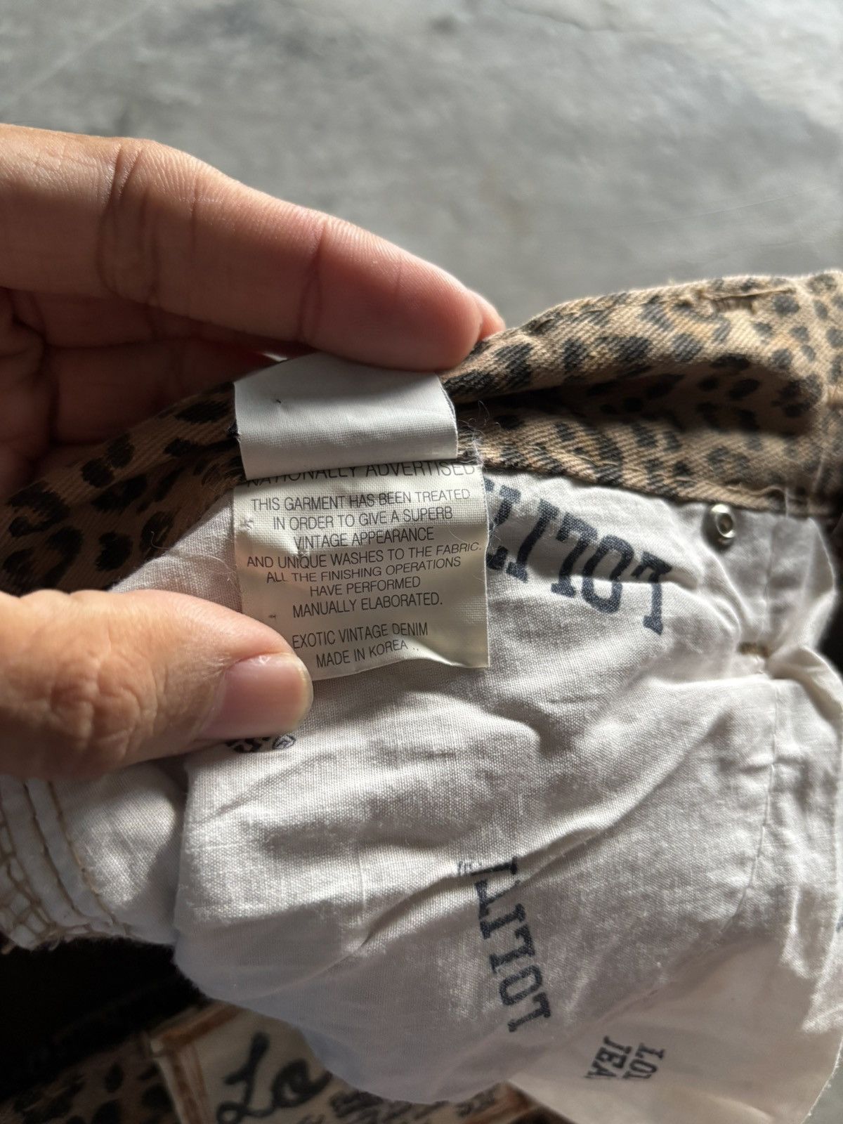 Hysteric Glamour y2k lolita punk leopard alloverprint design dope back pocket Size 28" / US 6 / IT 42 - 7 Thumbnail