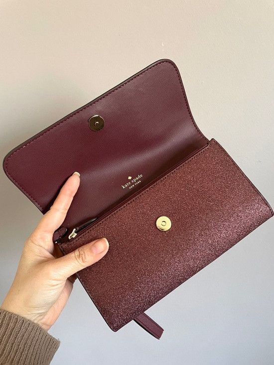 Kate Spade Kate Spade NY Glimmer Boxed Medium Flap Wristlet Wallet Size ONE SIZE - 4 Thumbnail