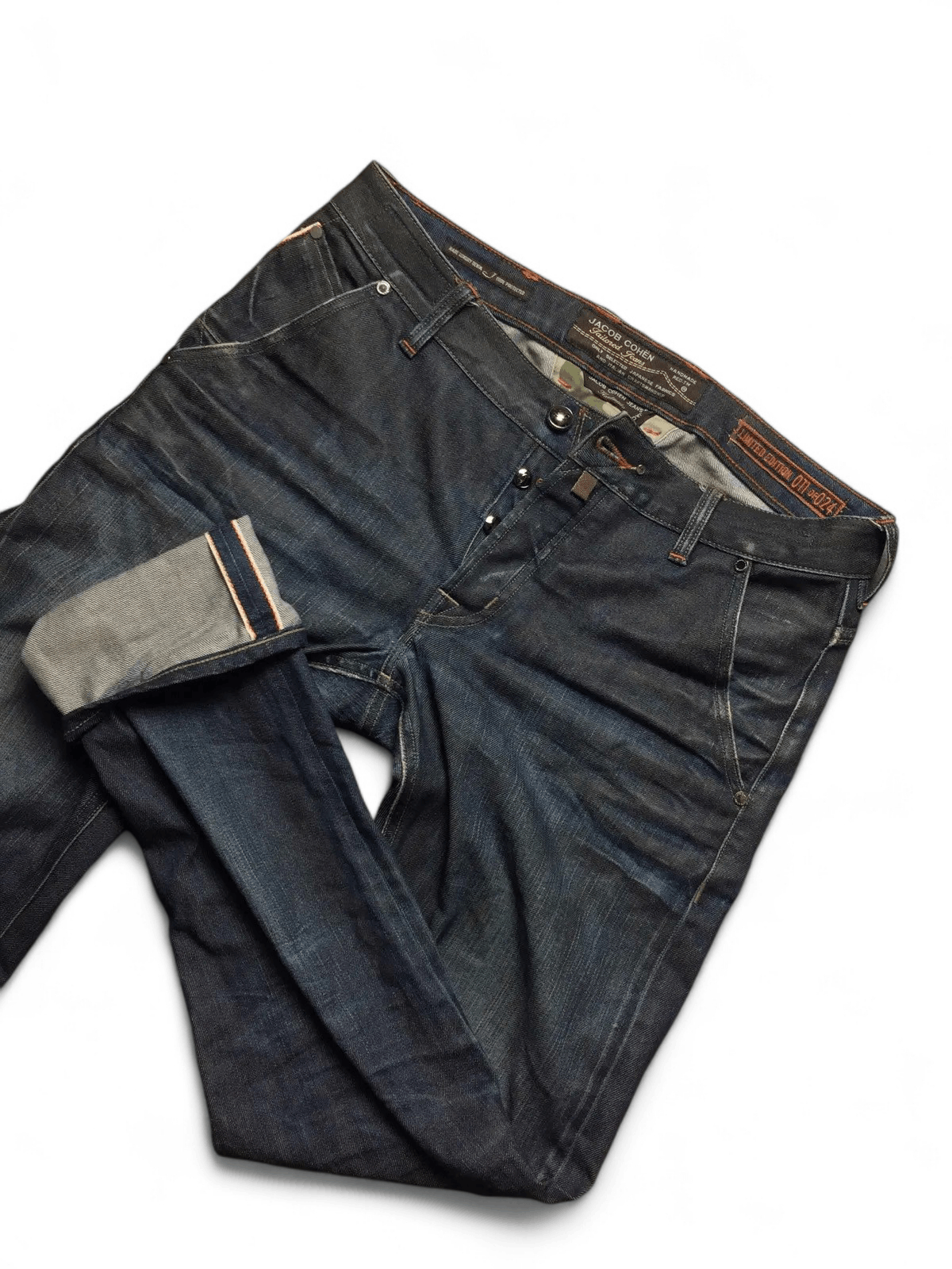 Jacob Cohen 🔥LIMITED EDITION 011 of 024 Jacob cohen j613 selvedge jeans Size US 35 - 1 Thumbnail