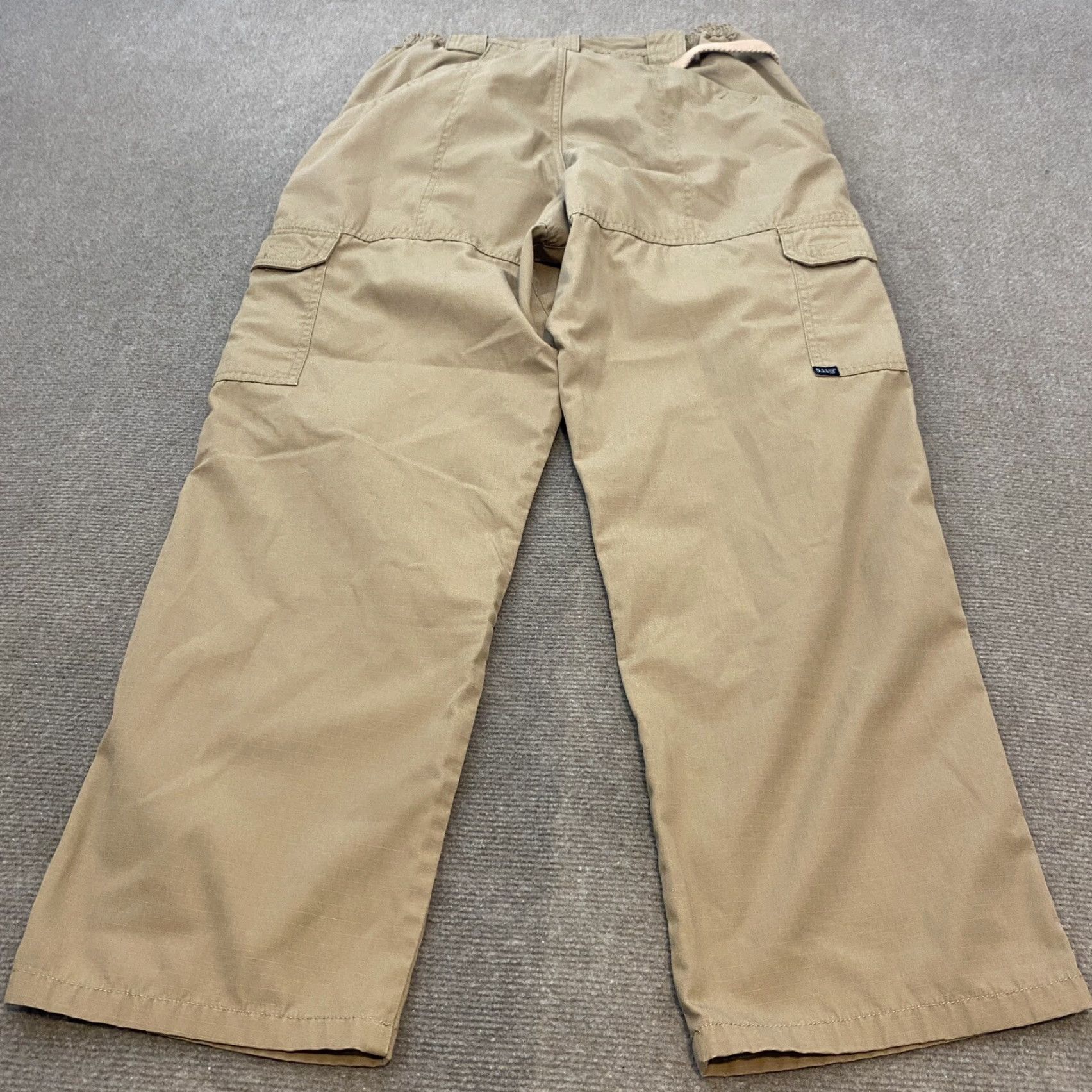 Vintage 5.11 Tactical Cargo Pants Mens Double Knee Army Outdoor Rip Stop 31x29 Size US 31 - 3 Thumbnail