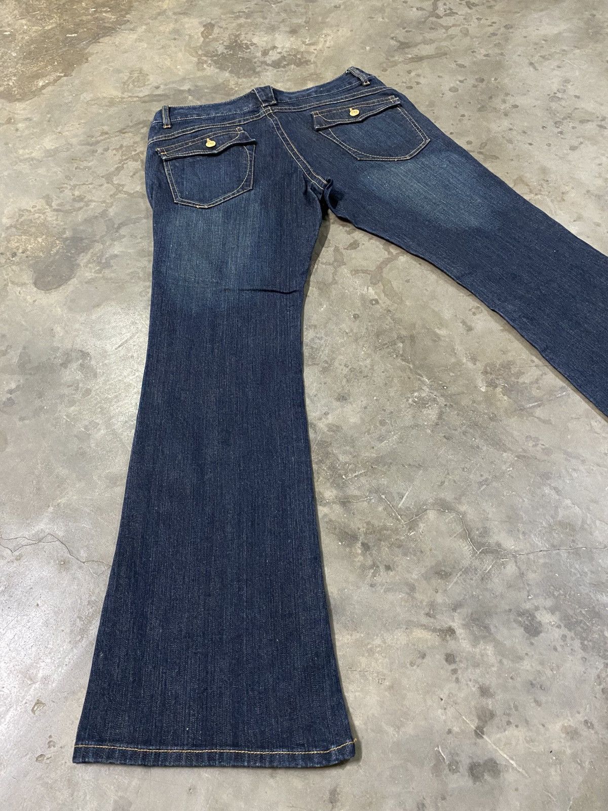 Hysteric Glamour × If Six Was Nine × Tornado Mart Flare Jeans Japanese P8269 In Jeans Extra Pocket @225 Size US 30 / EU 46 - 6 Thumbnail
