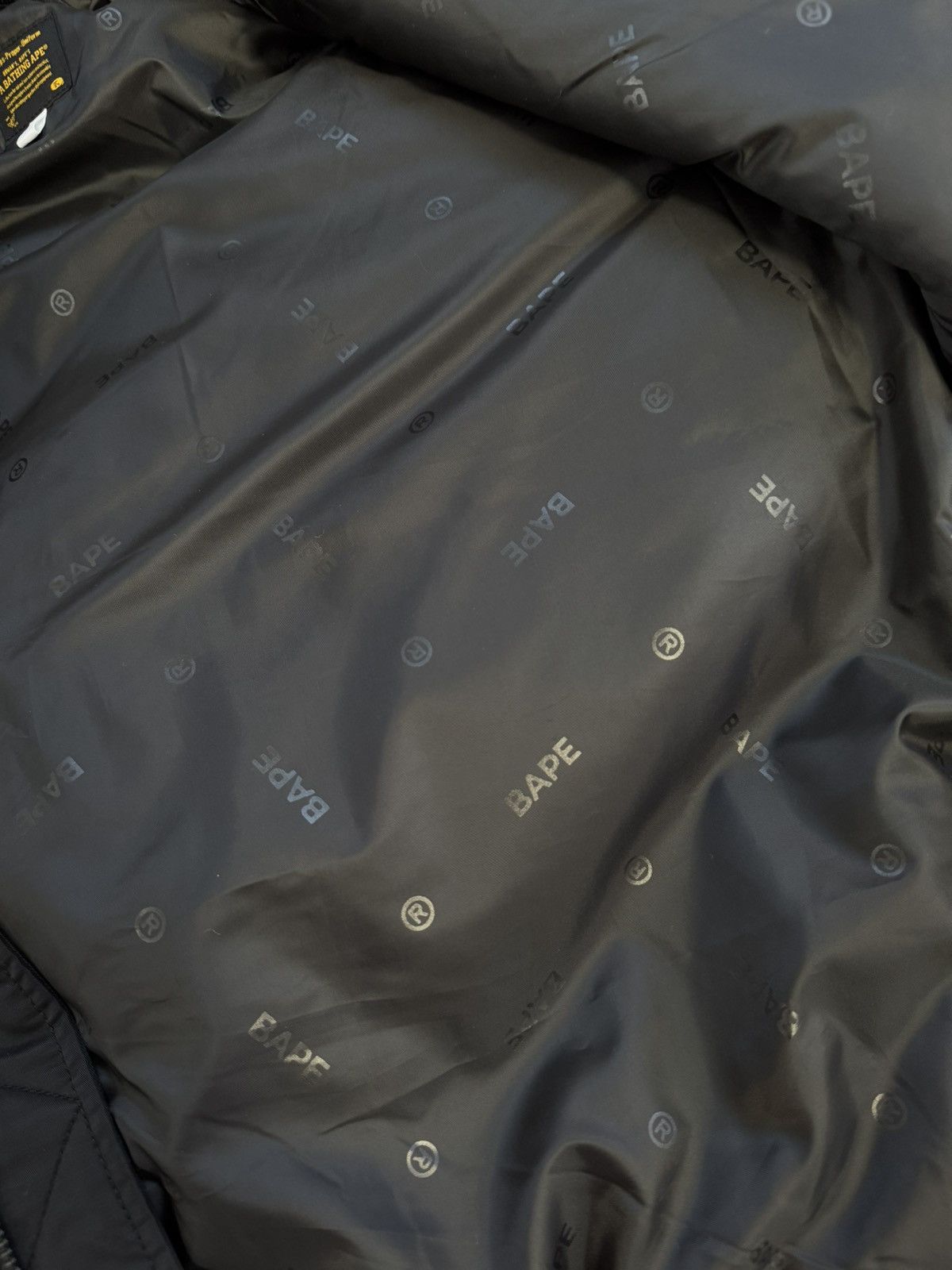 Bape BAPE Black Shark MA-1 Bomber Jacket Size US M / EU 48-50 / 2 - 14 Thumbnail