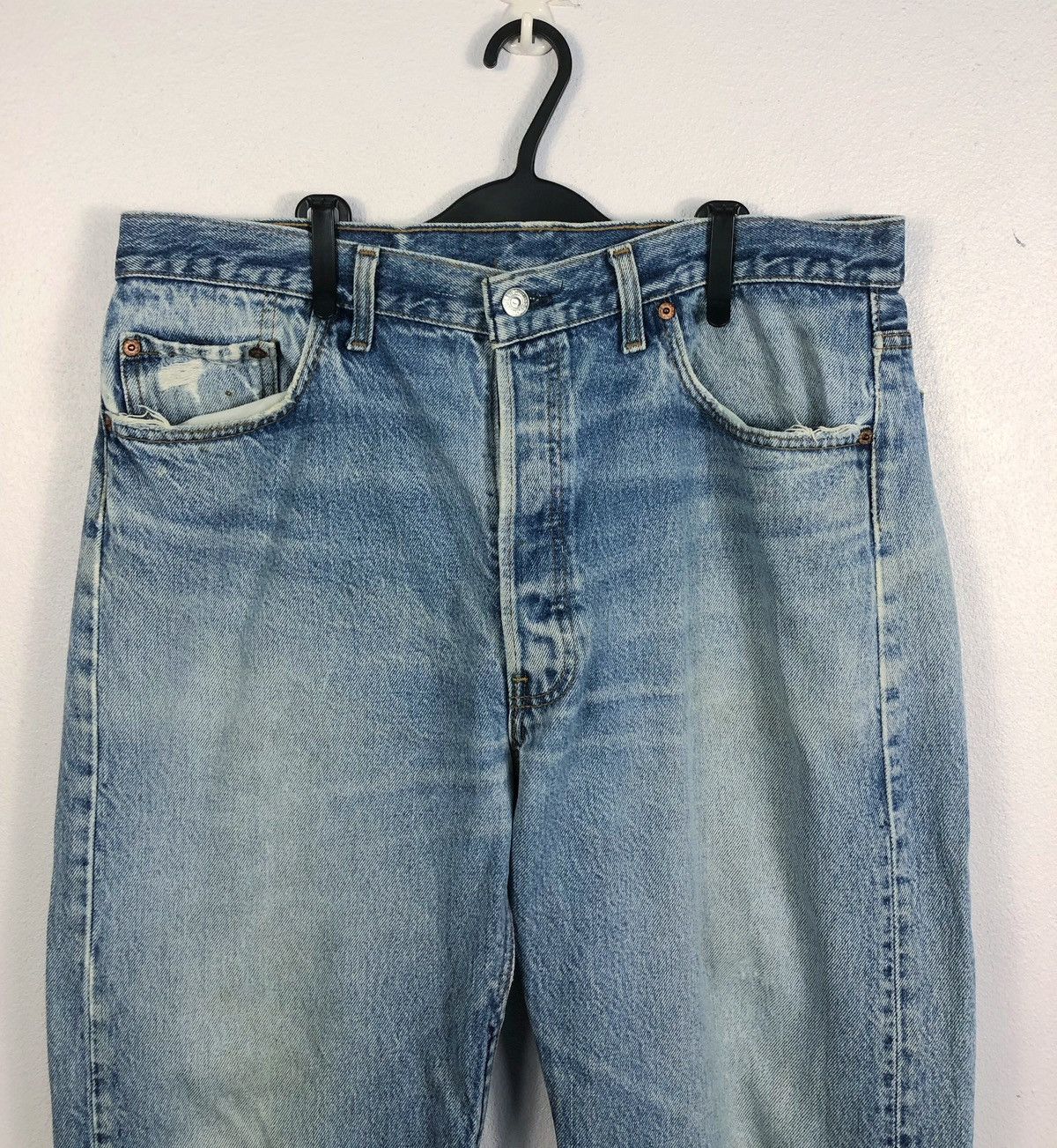 Levi's × Levi's Vintage Clothing × Vintage Rare Vintage Levi's 501 Geronimo Apache Jeans Size US 34 / EU 50 - 3 Thumbnail