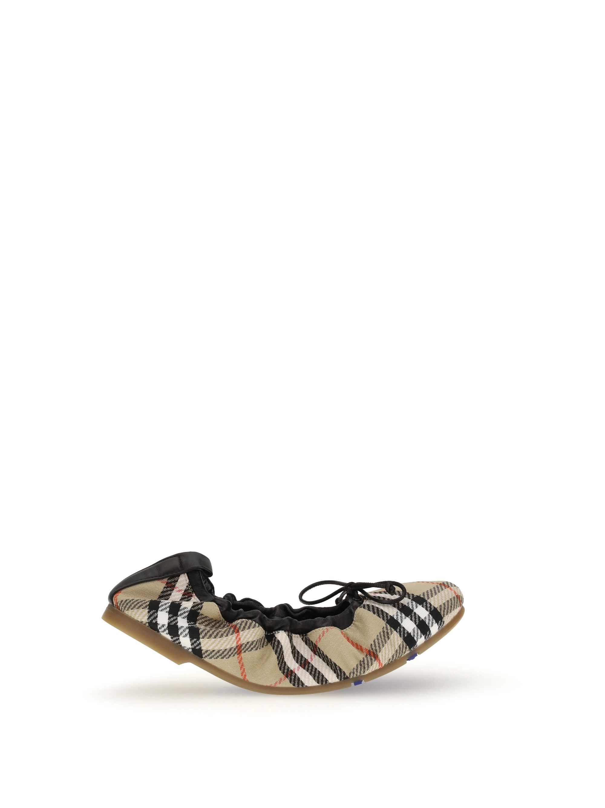 Burberry Fawn Check Ballerinas Size US 7 / IT 37 - 1 Thumbnail
