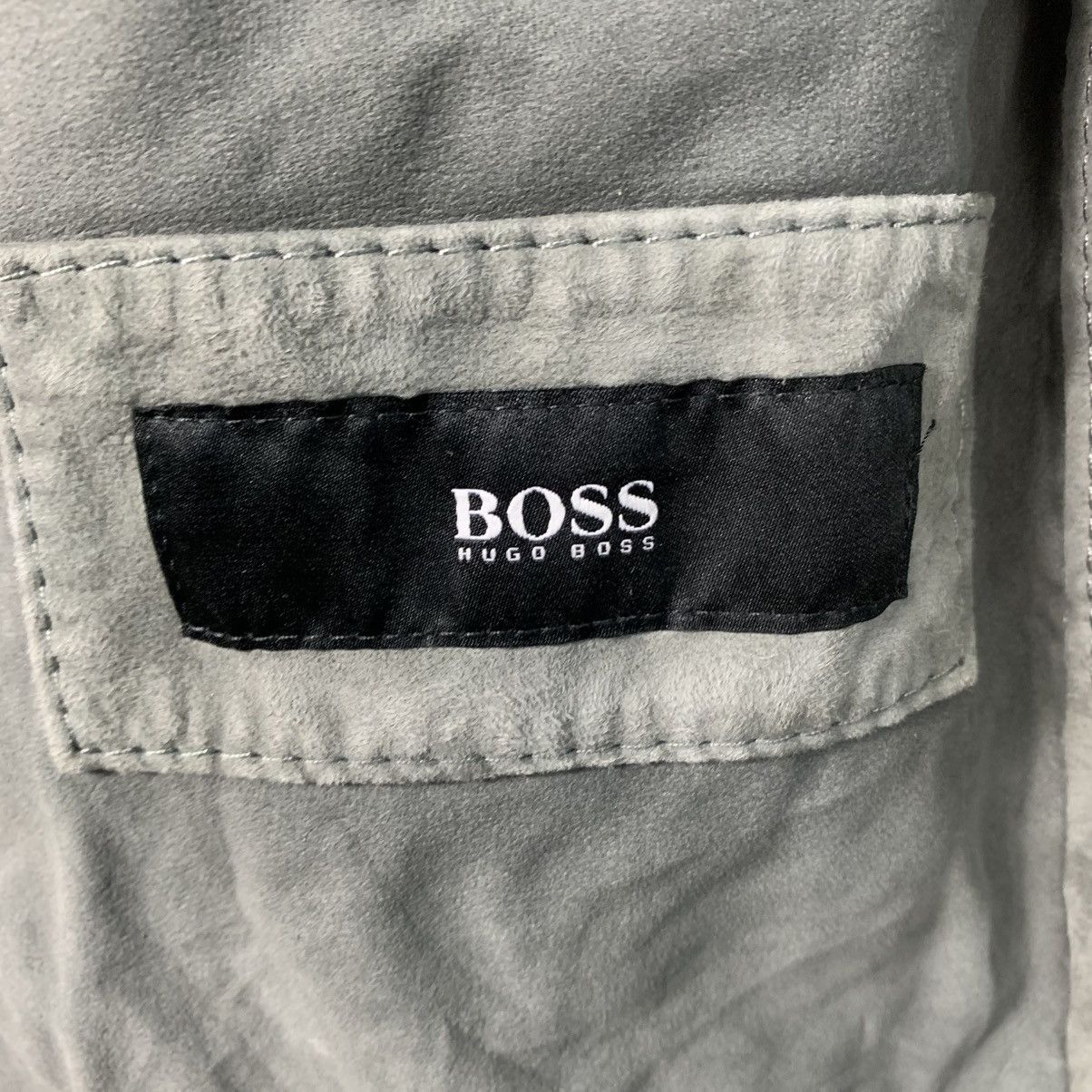 Hugo Boss Hugo Boss Suede Jacket Size US M / EU 48-50 / 2 - 16 Thumbnail
