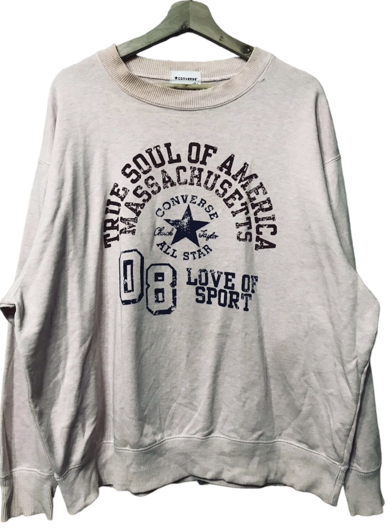 Converse Converse Sweatshirt Big Logo Crewneck Pullover Size US XL / EU 56 / 4 - 1 Thumbnail