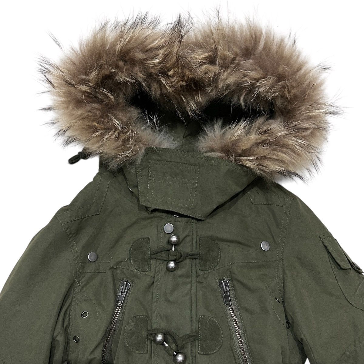 14th Addiction 00s Japanese Archive SLY Parka Fur Jacket ifsixwasnine style Size US S / EU 44-46 / 1 - 8 Thumbnail