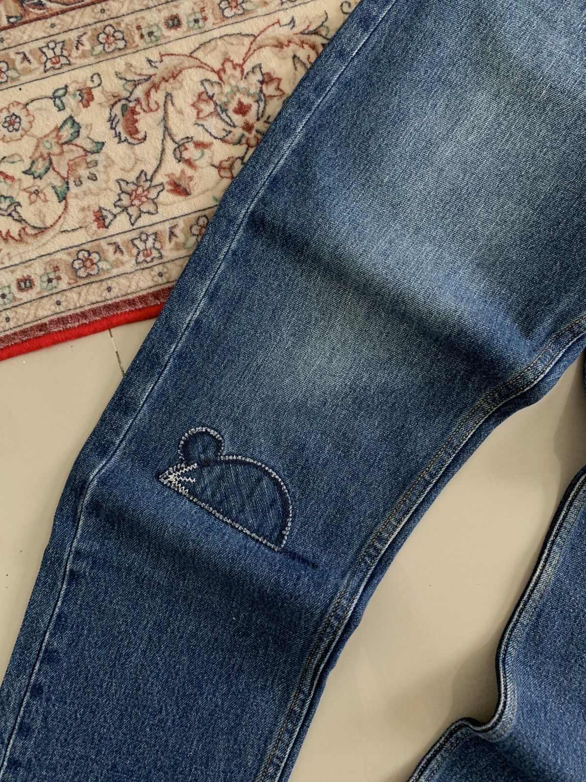 Issey Miyake Ne-Net Issey Miyake Embroidery Jeans Size US 30 / EU 46 - 5 Thumbnail