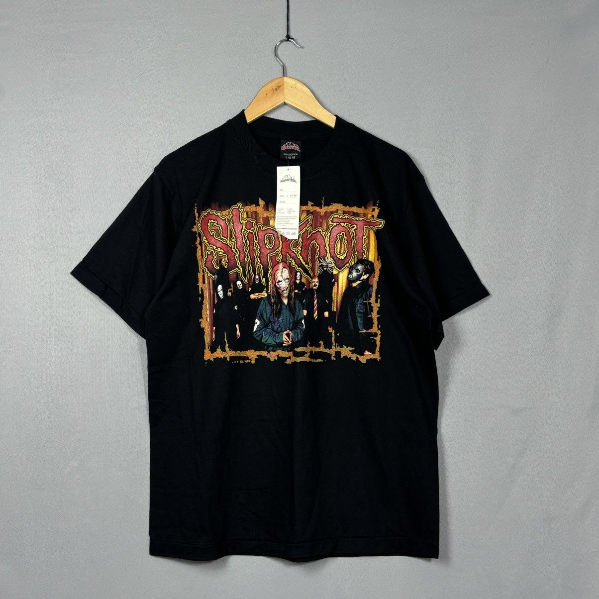 Slipknot Slipknot tee band tee rare black large rock vintage Size US L / EU 52-54 / 3 - 1 Thumbnail