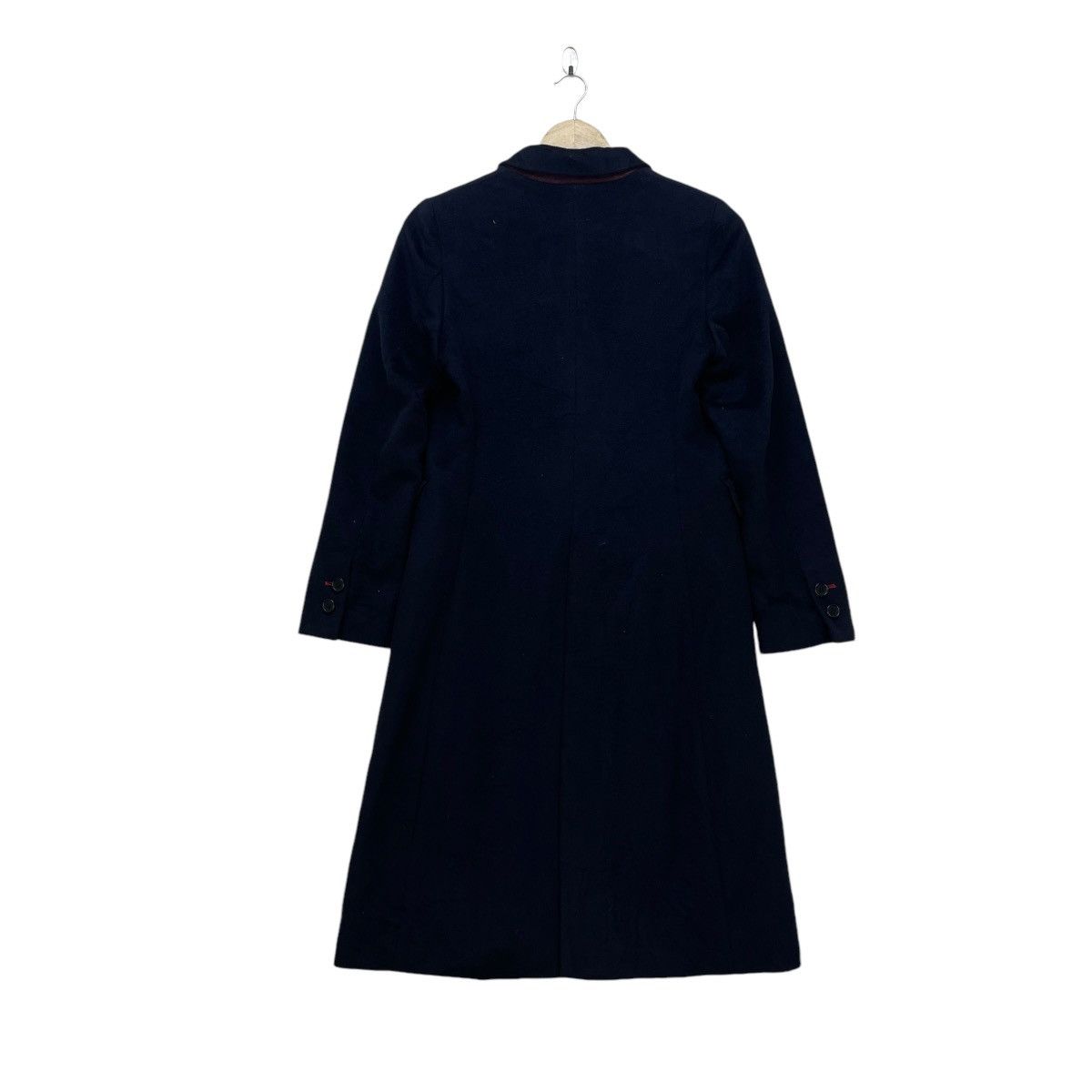Autumn Cashmere × Designer Italian Designer Ines De La Fressange Long Coat Jacket Size S / US 4 / IT 40 - 4 Thumbnail