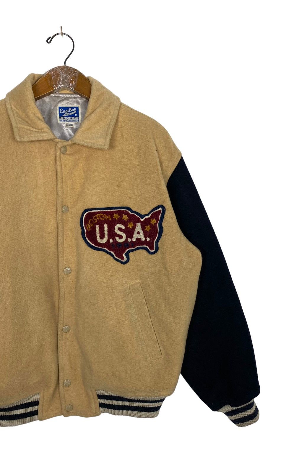 Vintage Rare‼️ Vintage Eastboy Boston Usa Champion 81 Wool Varsity Size US M / EU 48-50 / 2 - 5 Thumbnail