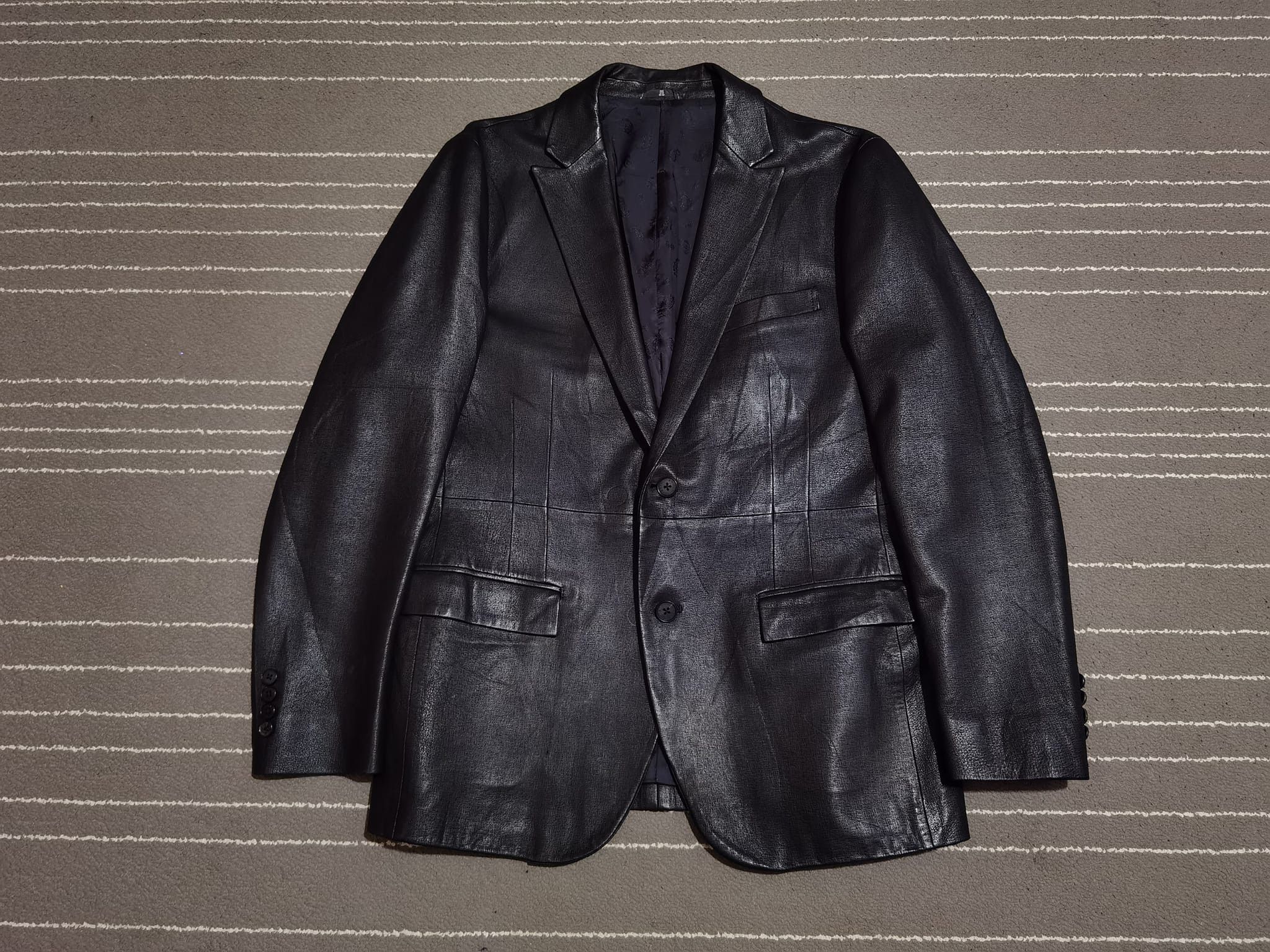 Lanvin LANVIN COLLECTION leather blazer S 2033 Size 38S - 1 Thumbnail