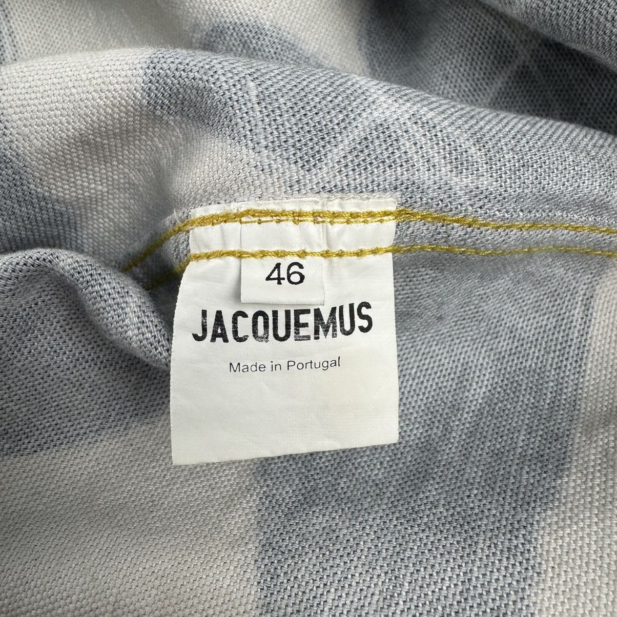 Jacquemus Jacquemus - Jean Camp Collar Printed Blended Shirt Size US S / EU 44-46 / 1 - 10 Thumbnail