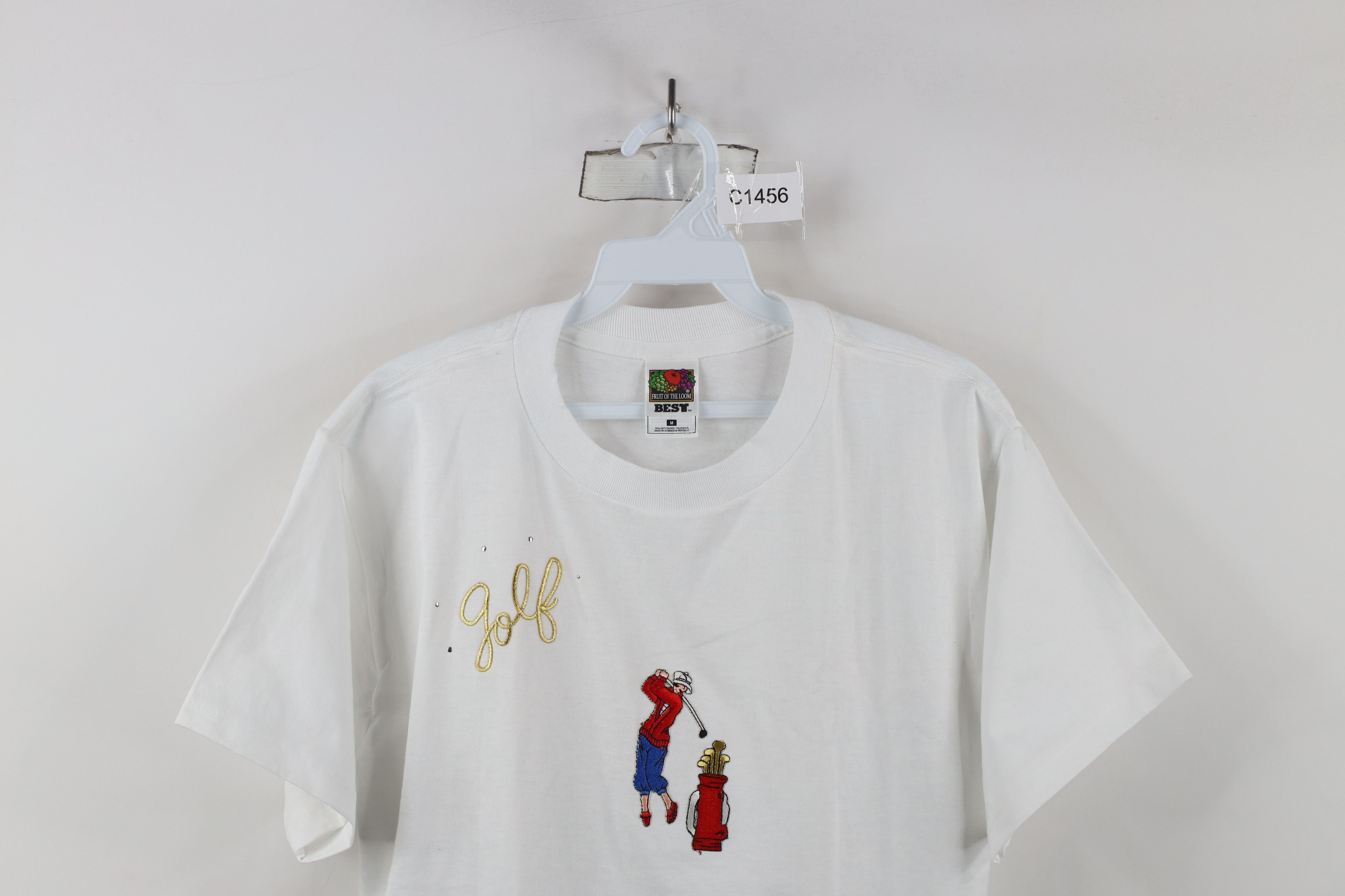 Vintage Vintage 90s Streetwear Golf Patch Short Sleeve T-Shirt Size M / US 6-8 / IT 42-44 - 2 Thumbnail