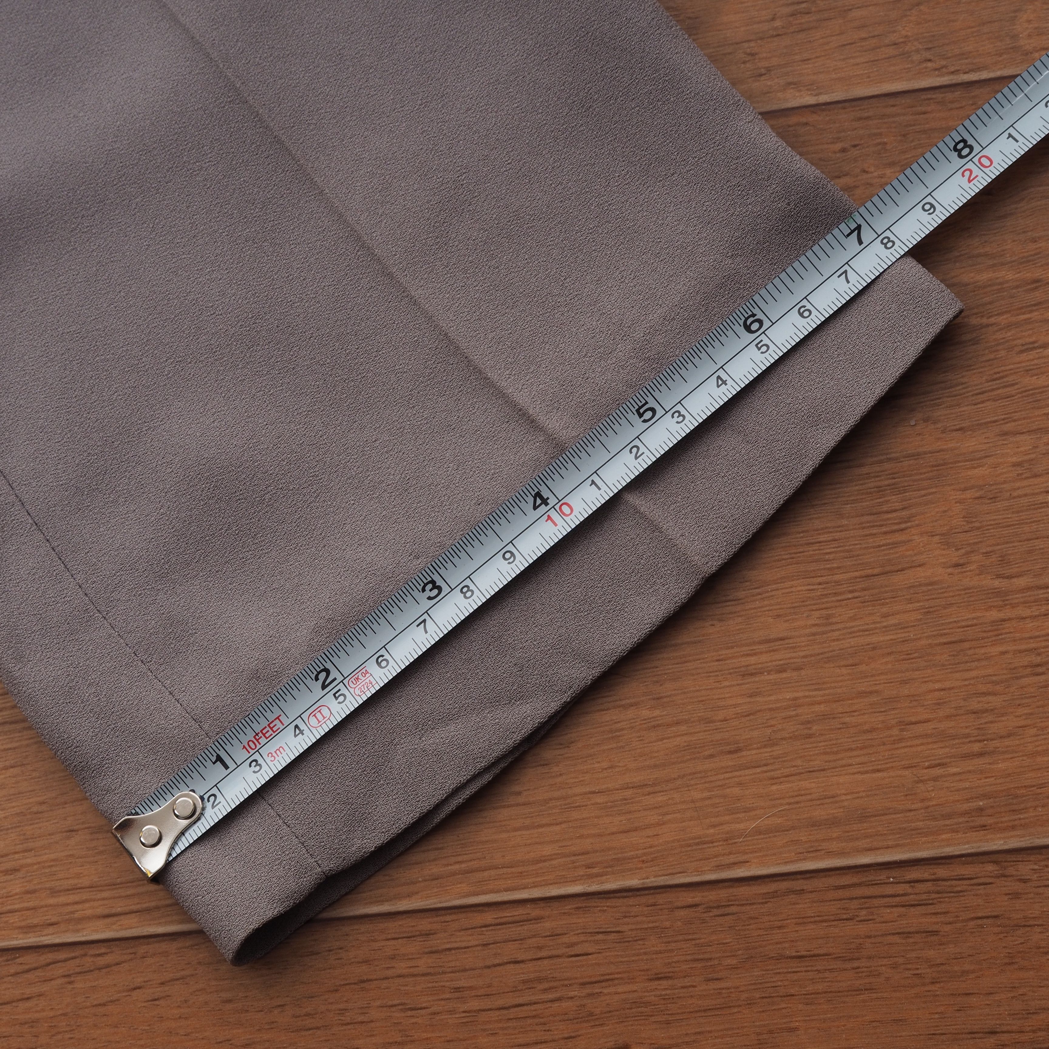 Costume National Costume National Vintage Beige Gray Straight Pants Size 28" / US 6 / IT 42 - 8 Thumbnail