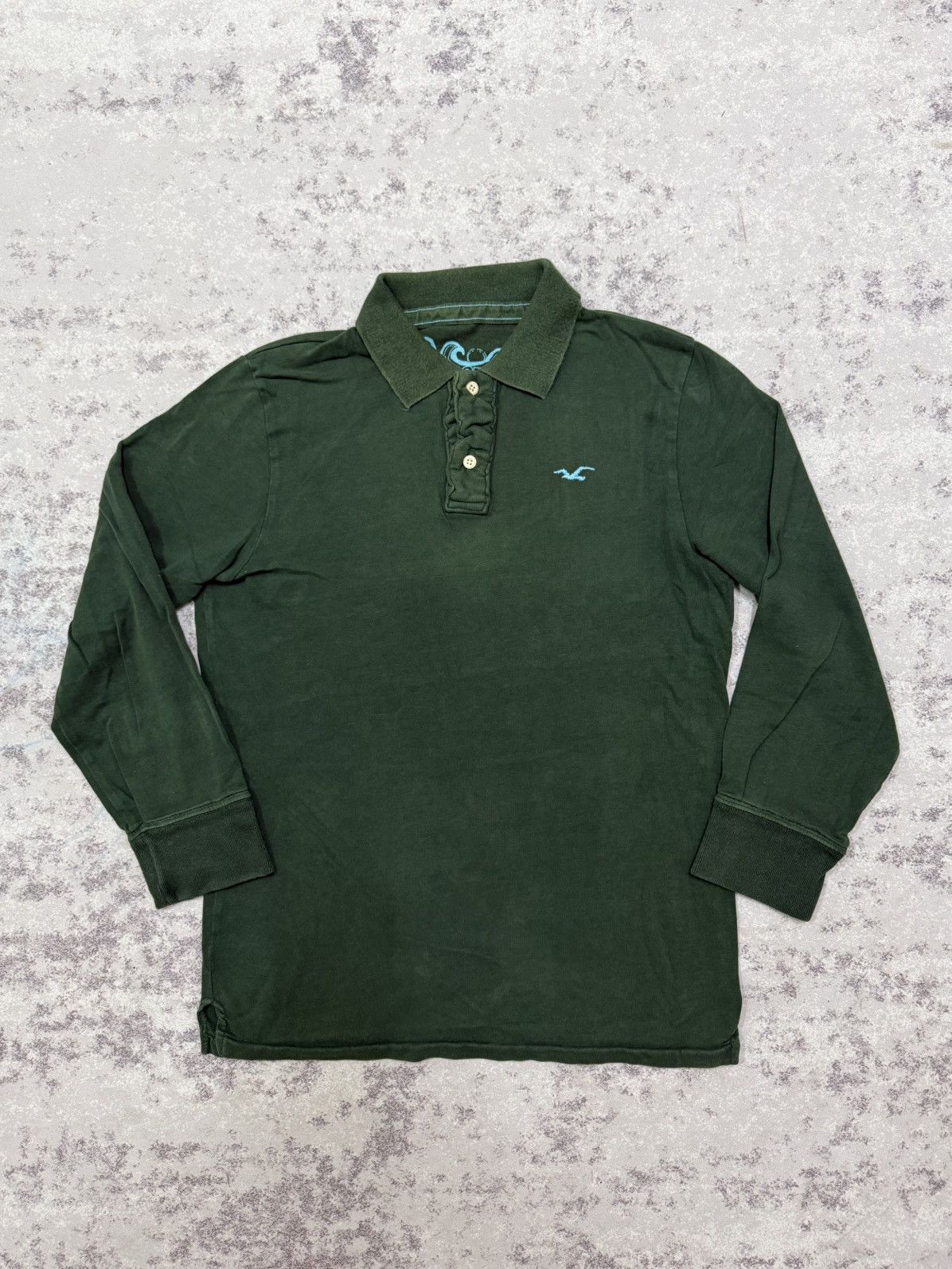 Hollister Hollister Polo Colar Longsleeve Shirt Size US M / EU 48-50 / 2 - 3 Thumbnail