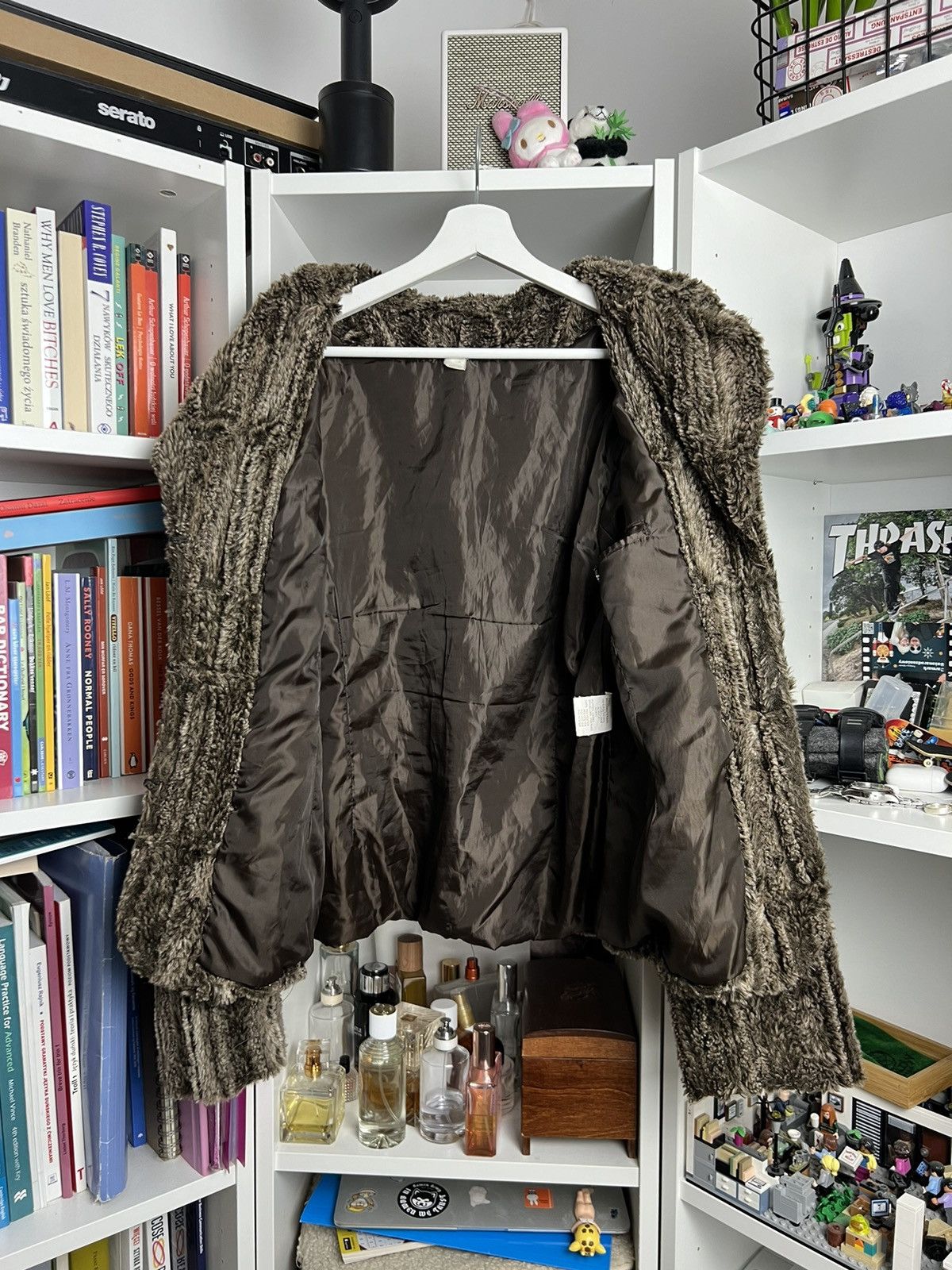 Other Vintage Y2K cropped faux fur teddy Gilmore girls jacket M 90s Size M / US 6-8 / IT 42-44 - 5 Thumbnail