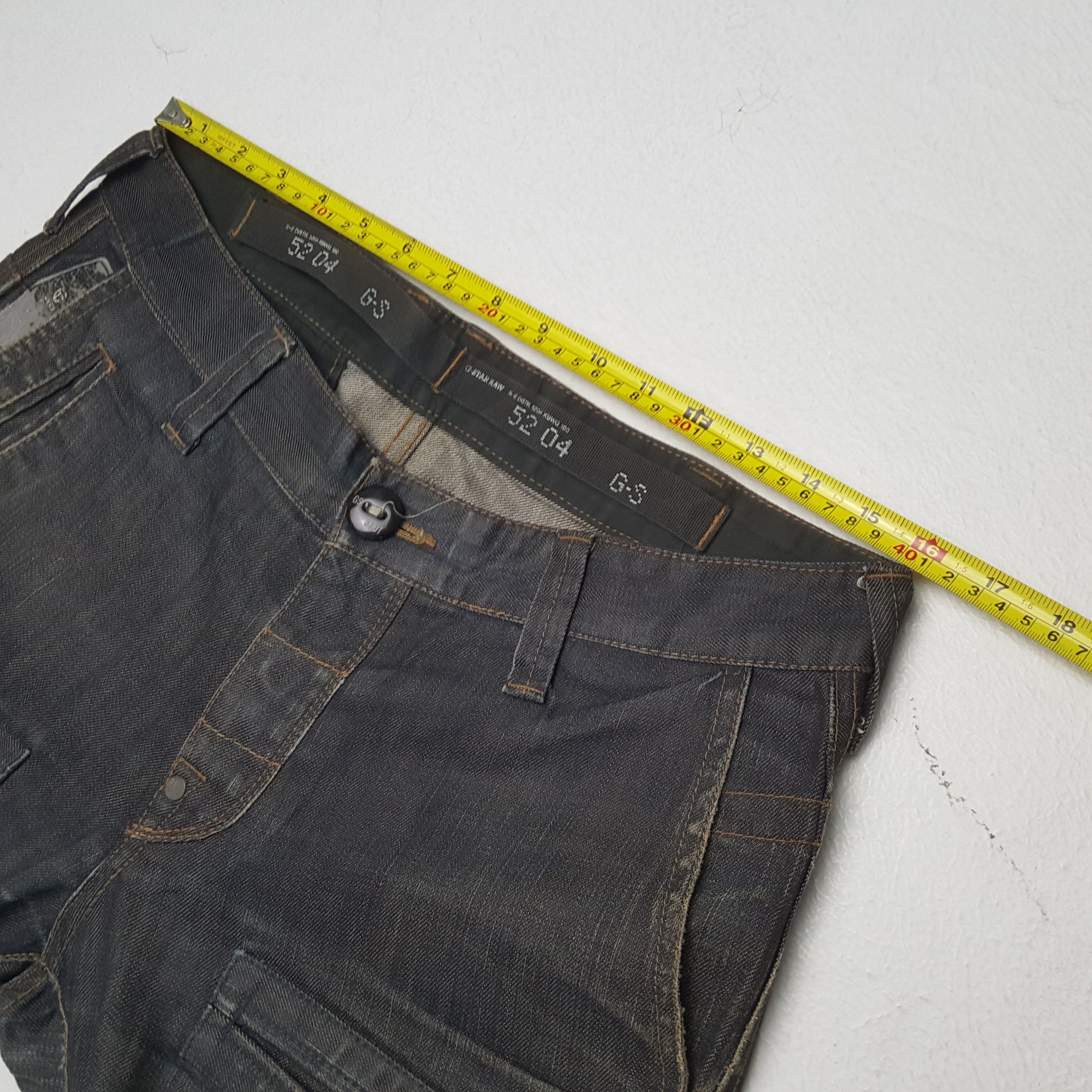 G-Star × Vintage Vintage G-STAR RAW Japanese Fashion Brand RareJeans Size US 32 / EU 48 - 7 Thumbnail