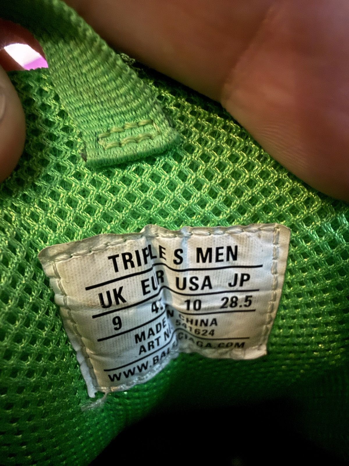 Balenciaga Green Balenciaga triple S size 10 great condition Size US 10 / EU 43 - 8 Thumbnail