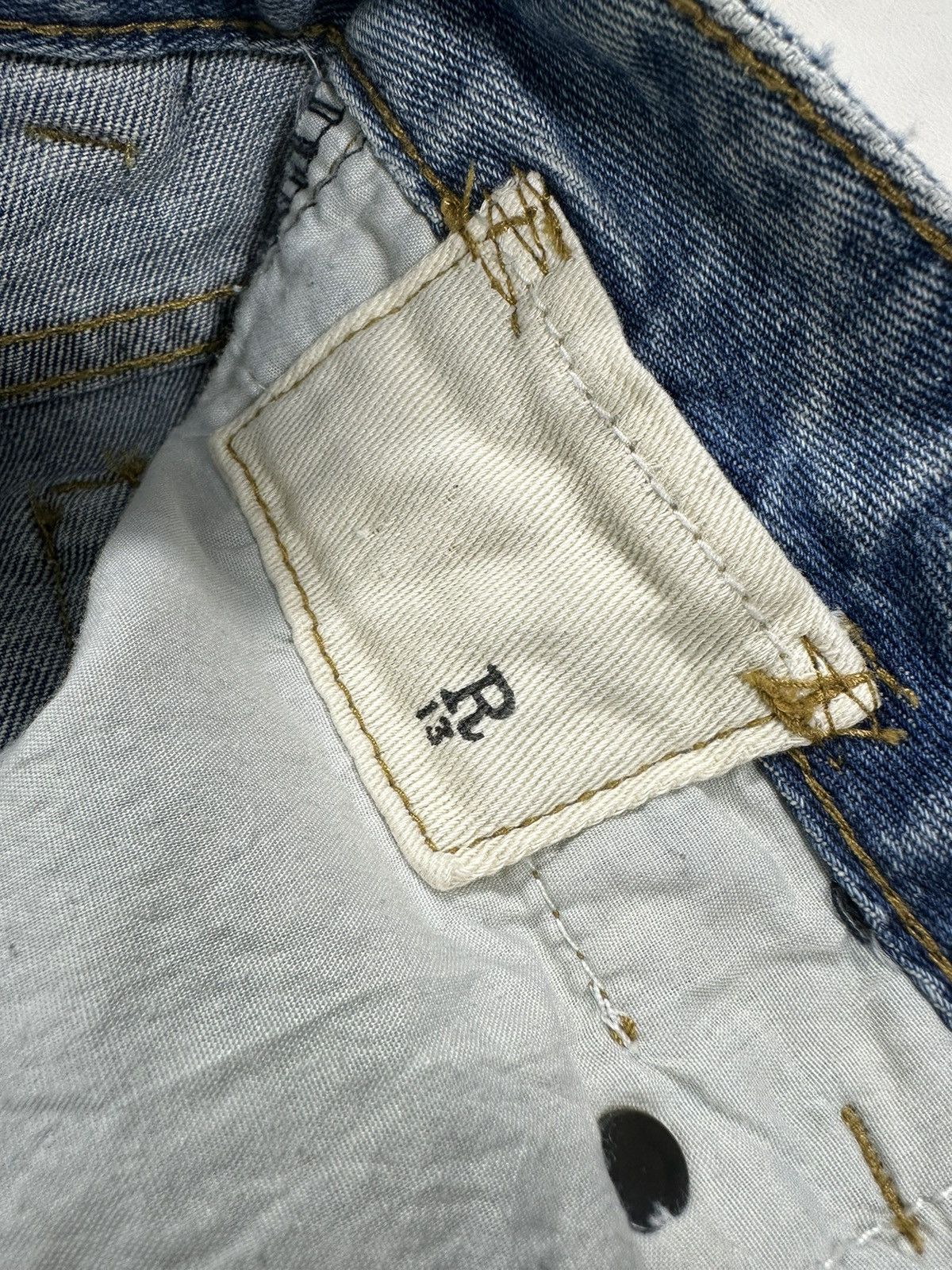 R13 R13 Distressed Jeans SS15 Boy Skinny Size 28" / US 6 / IT 42 - 13 Thumbnail